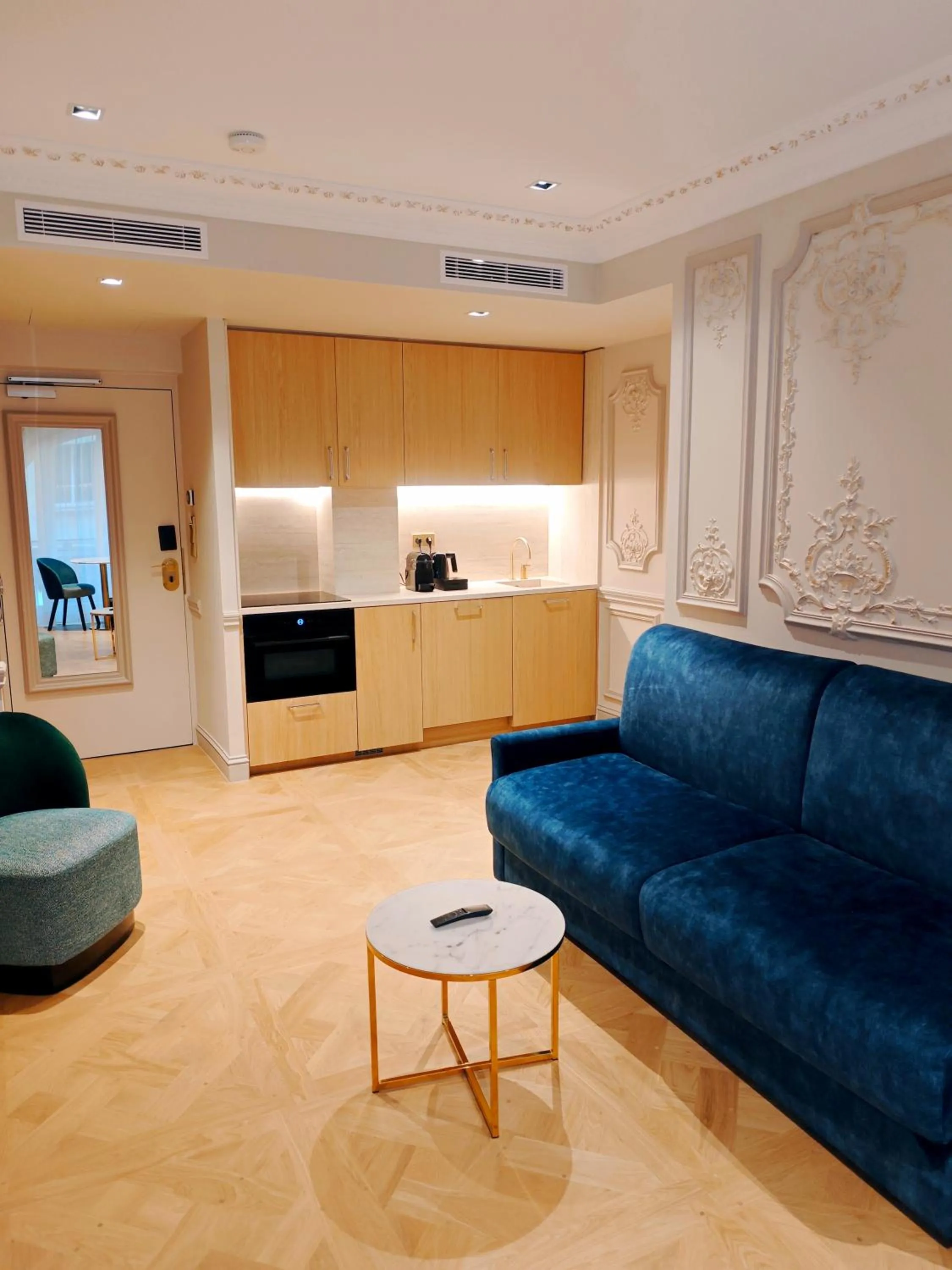 Living room in Mode Paris Aparthotel