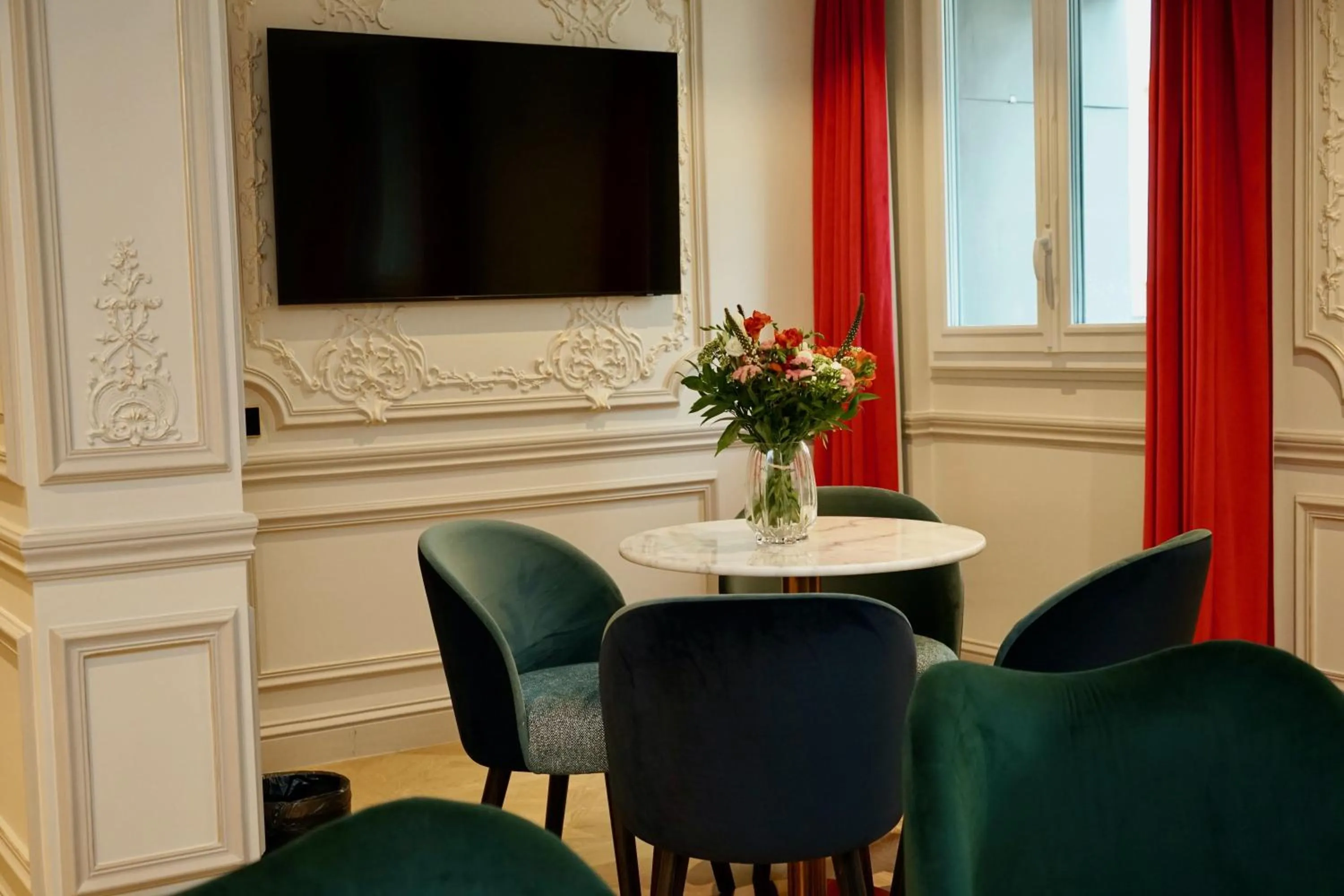 Living room in Mode Paris Aparthotel