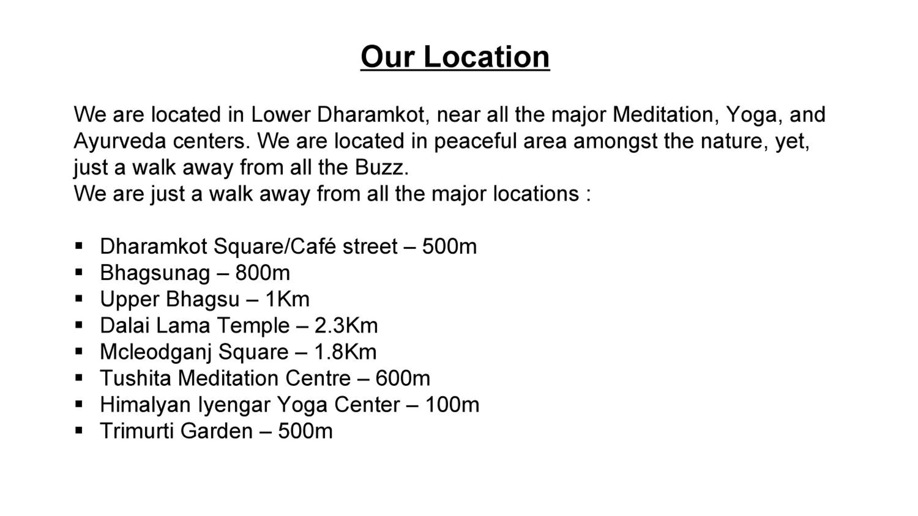 Text overlay in Eevolve Dharamkot - An Eco Hostel