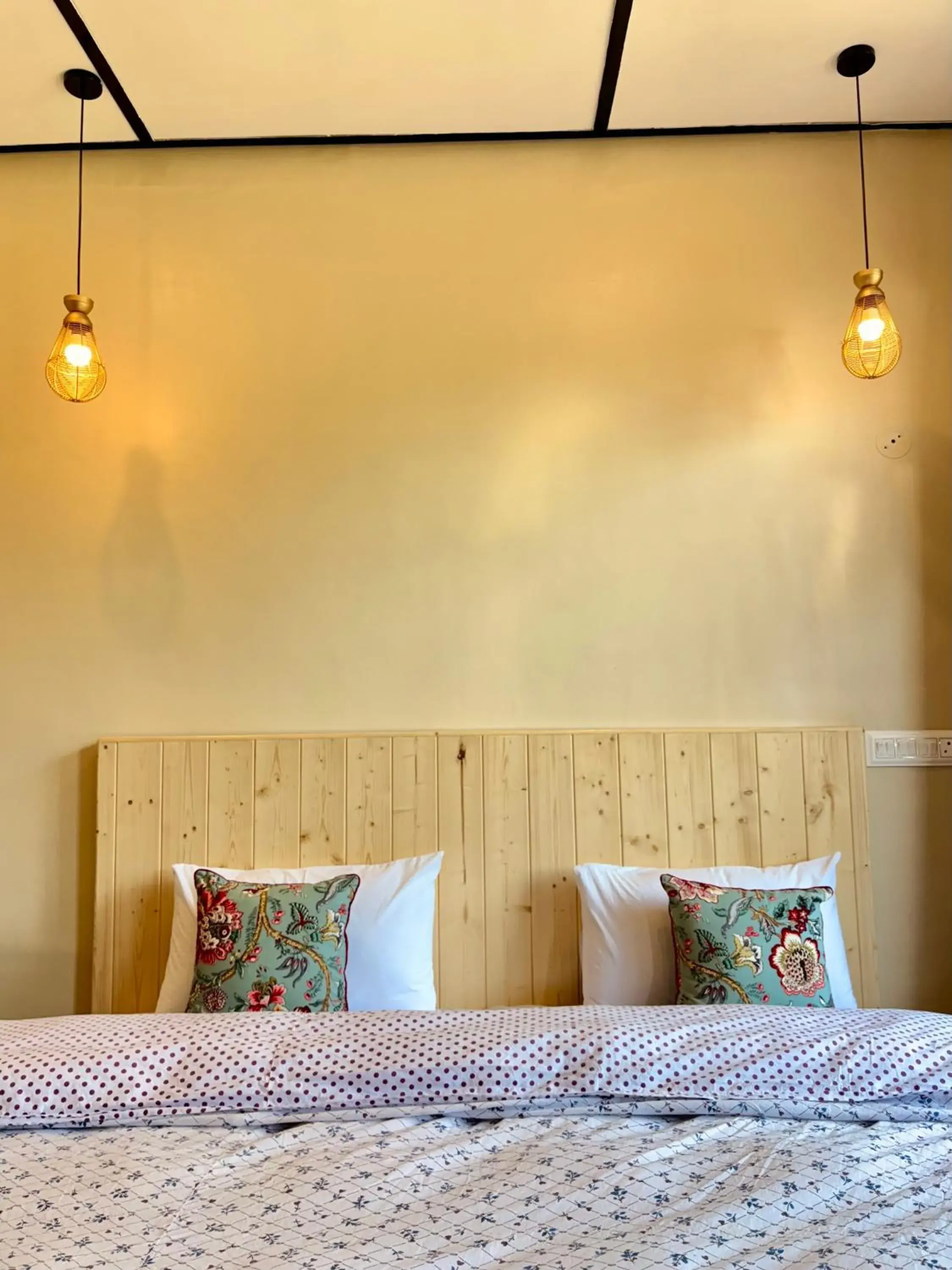 Bed in Eevolve Dharamkot - An Eco Hostel Bed in Eevolve Dharamkot - An Eco Hostel