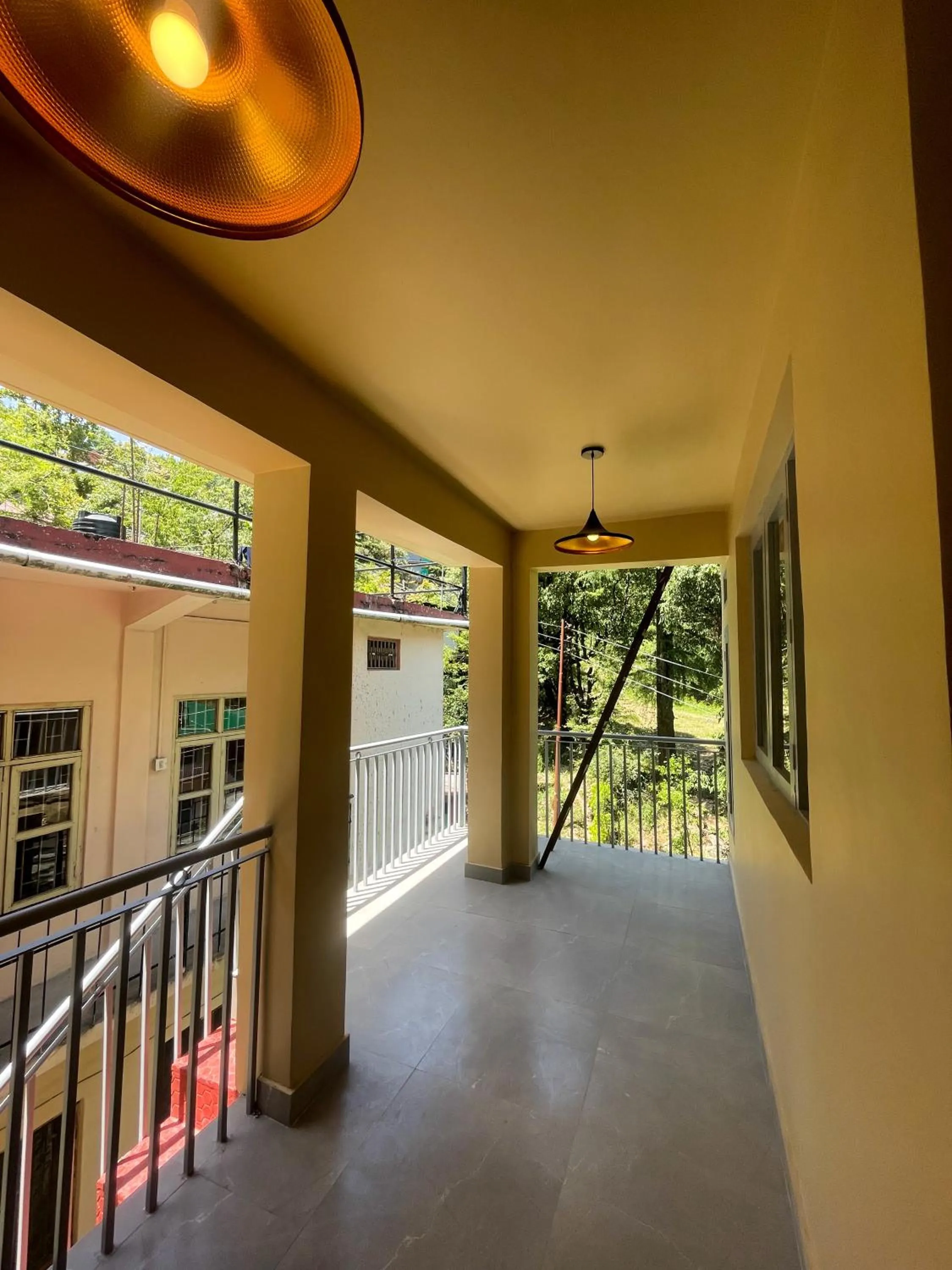 Balcony/Terrace in Eevolve Dharamkot - An Eco Hostel