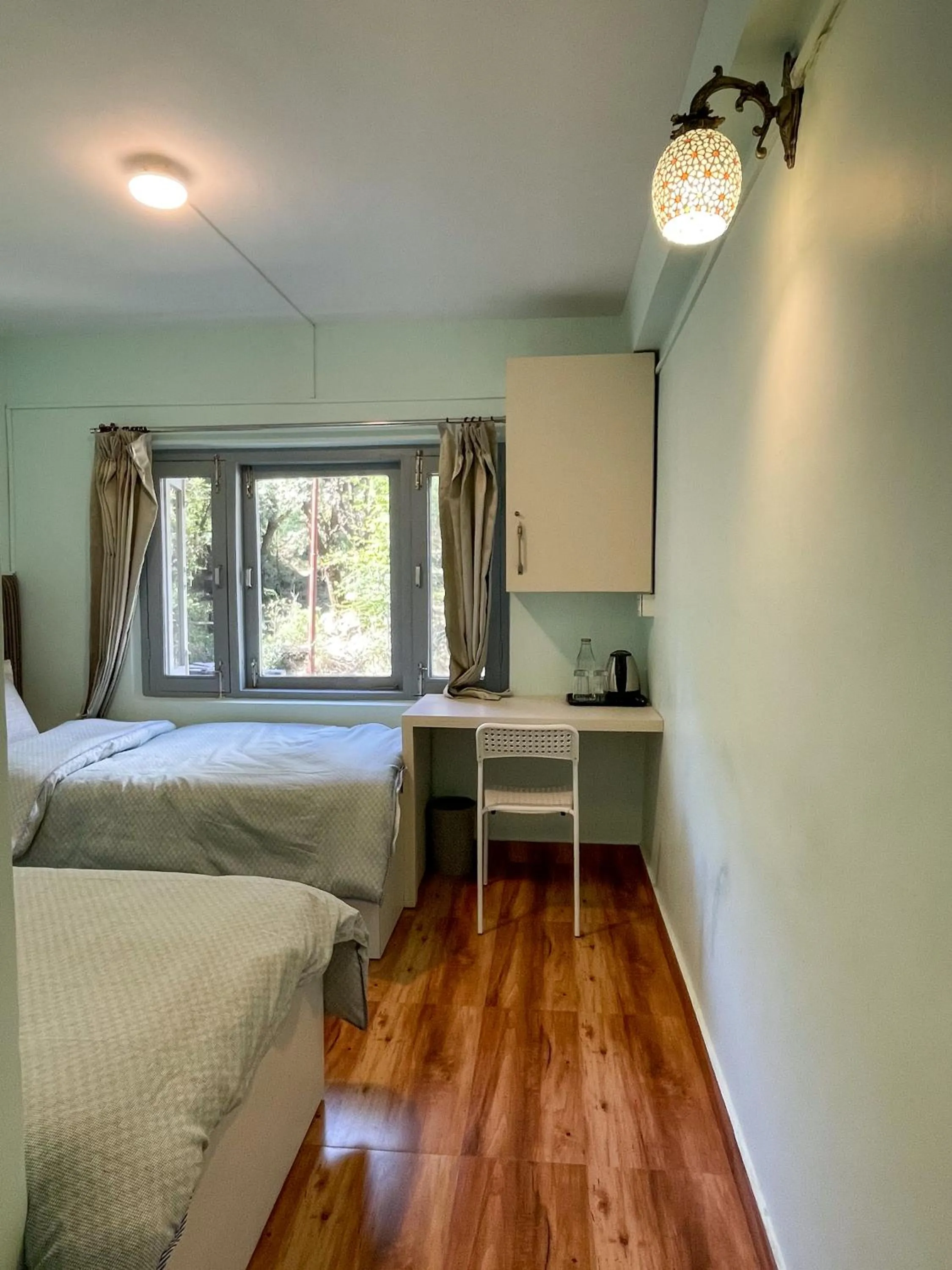 Photo of the whole room, Bed in Eevolve Dharamkot - An Eco Hostel