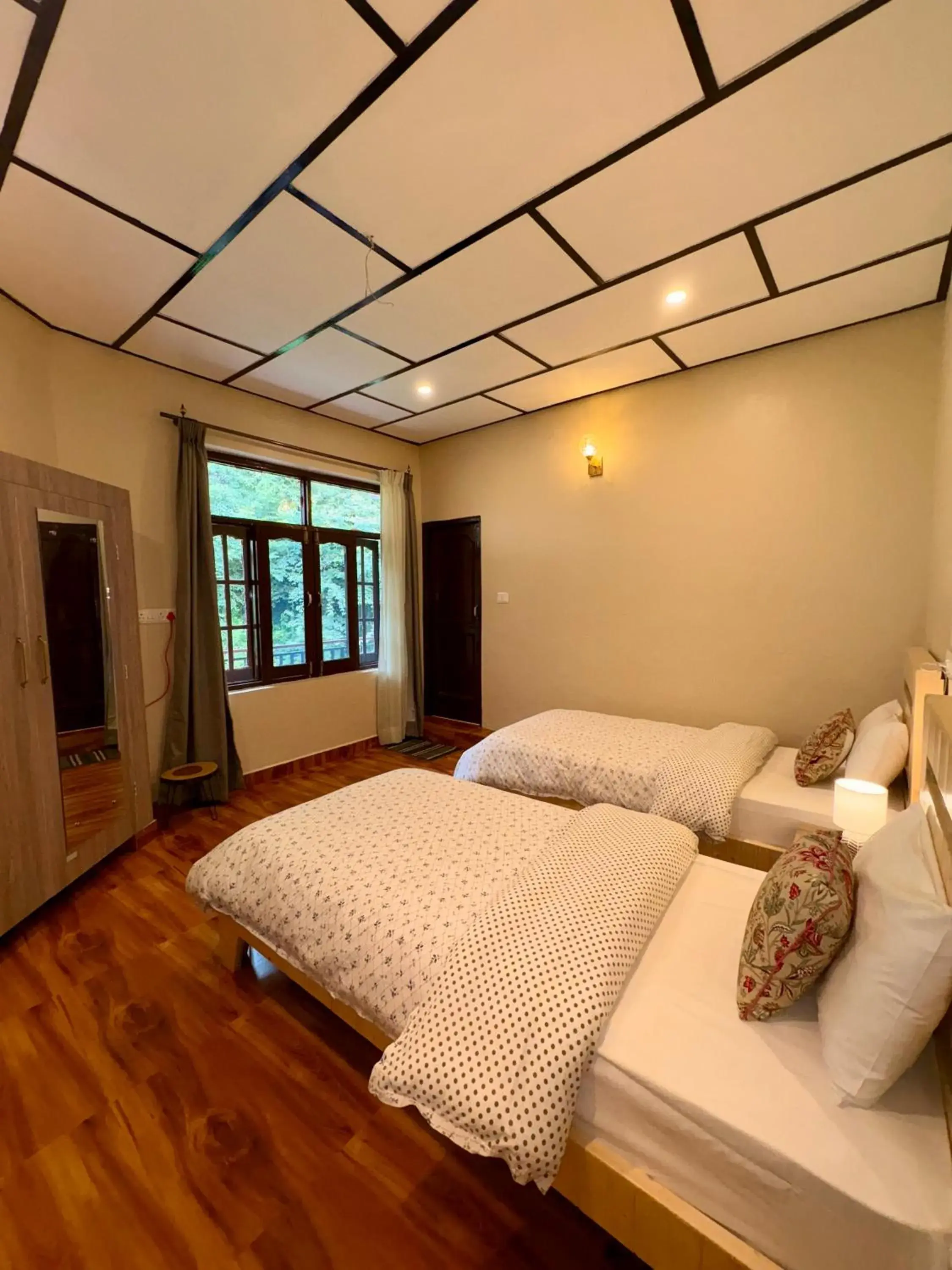 Bed in Eevolve Dharamkot - An Eco Hostel Bed in Eevolve Dharamkot - An Eco Hostel