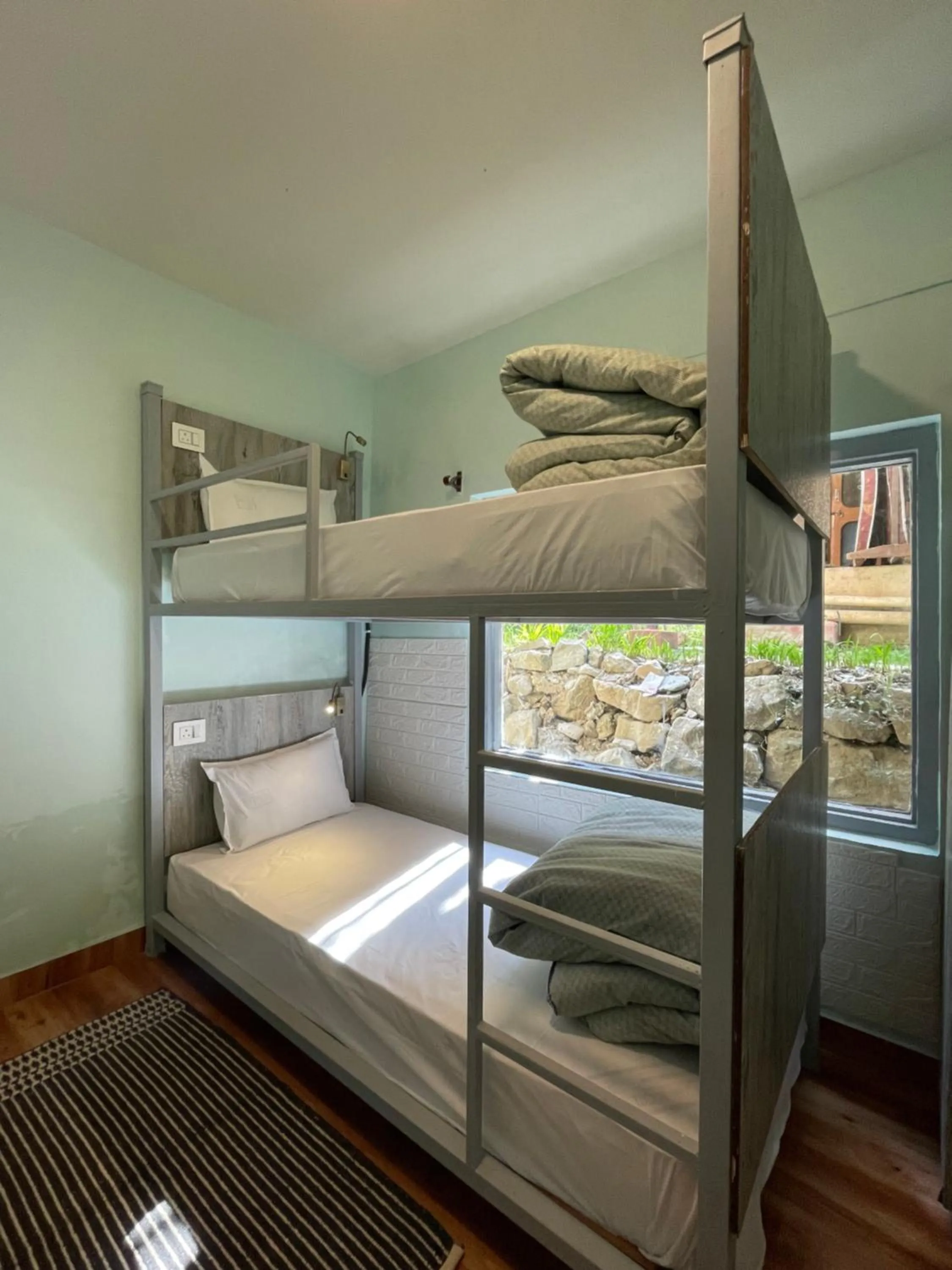 Bed in Eevolve Dharamkot - An Eco Hostel