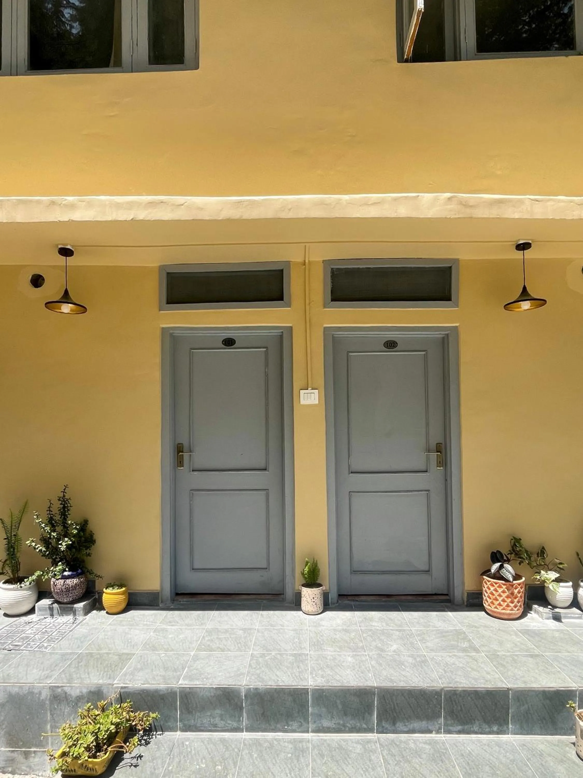 Property building in Eevolve Dharamkot - An Eco Hostel