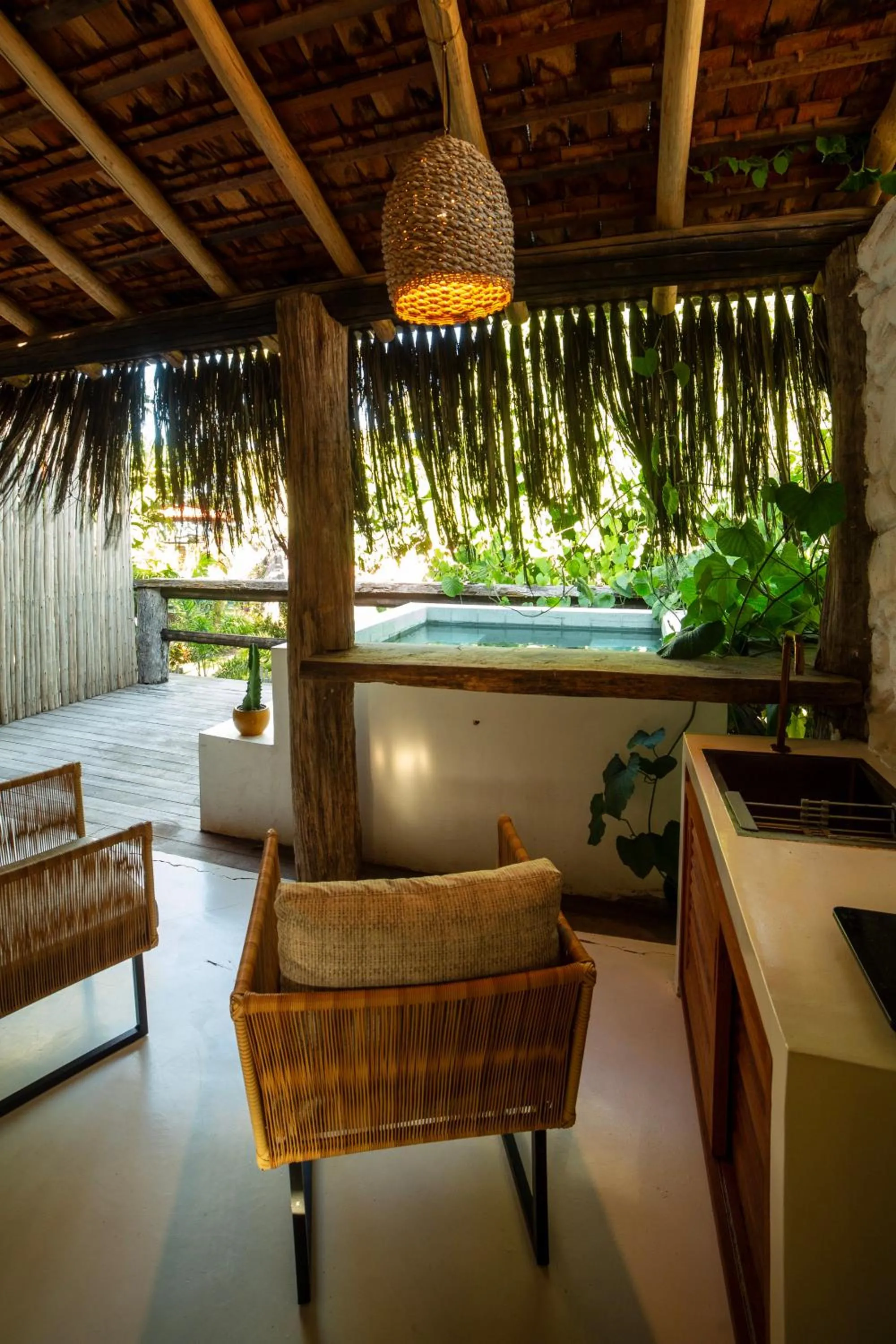 Balcony/Terrace in Pousada Casa da Praia