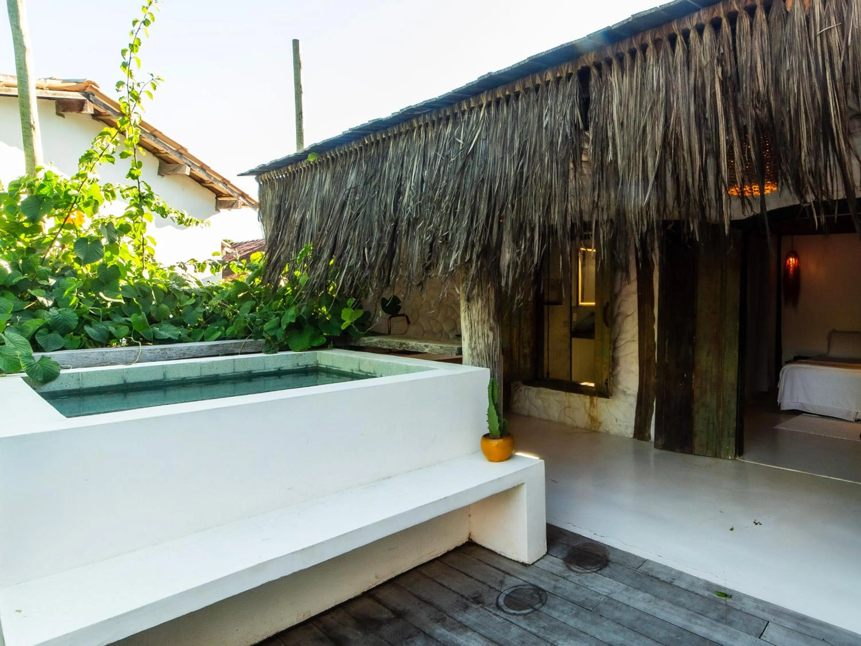 Balcony/Terrace in Pousada Casa da Praia