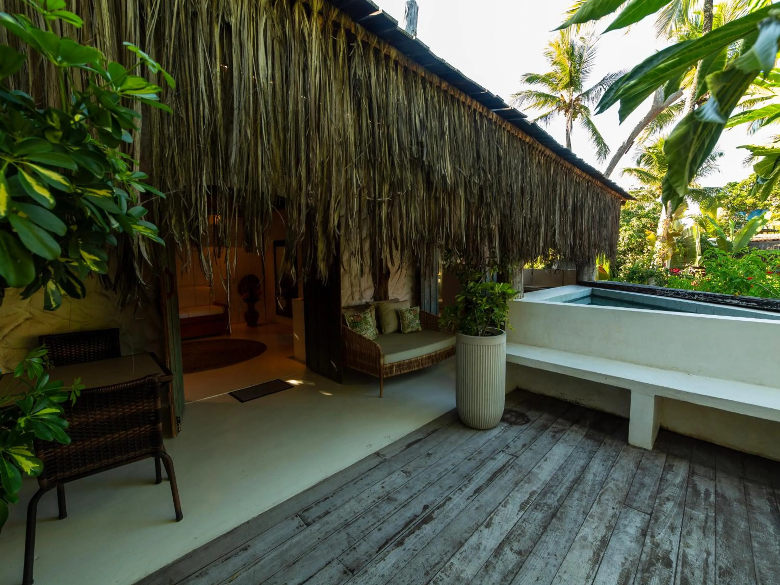 Balcony/Terrace in Pousada Casa da Praia