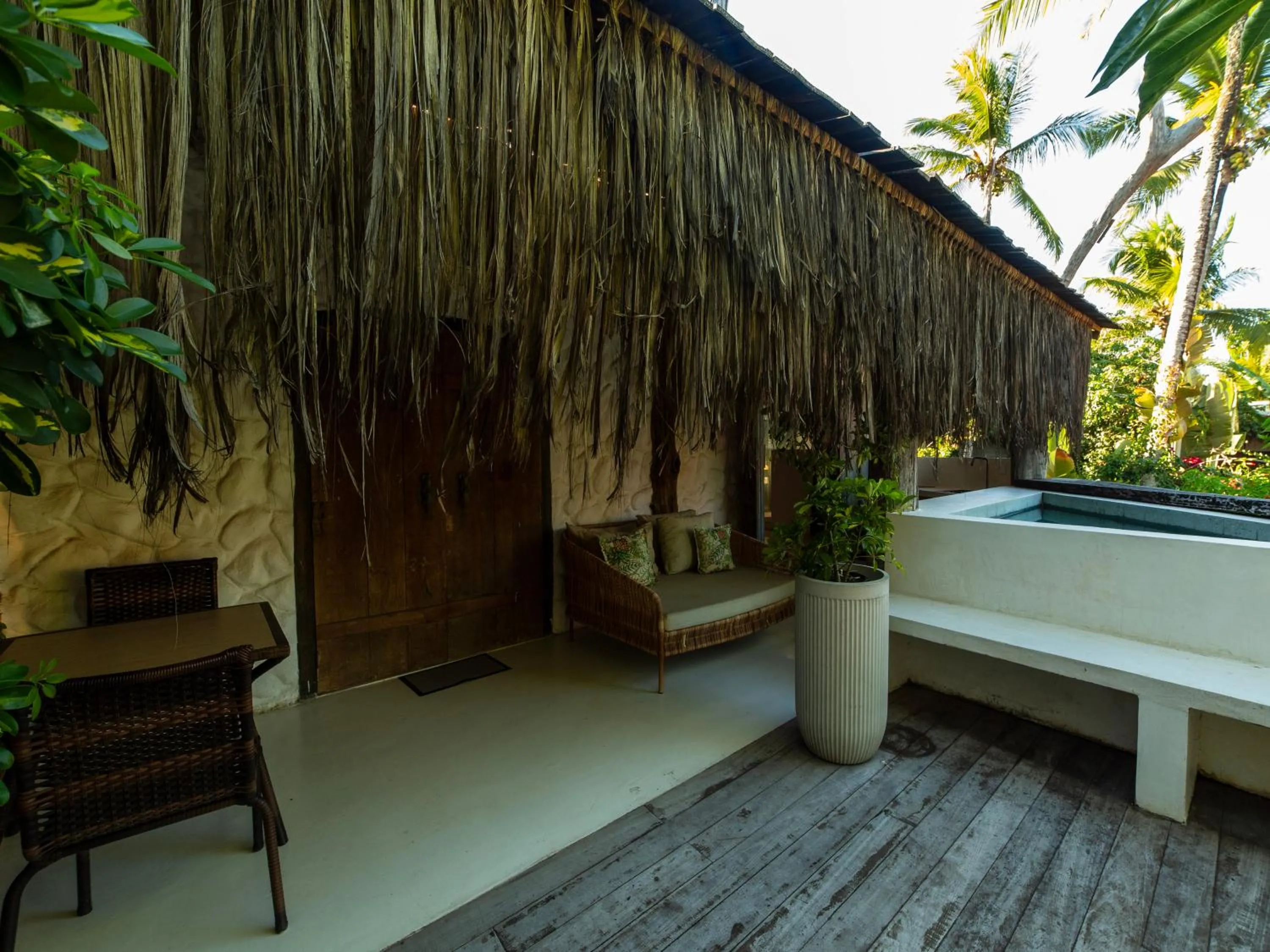 Balcony/Terrace in Pousada Casa da Praia