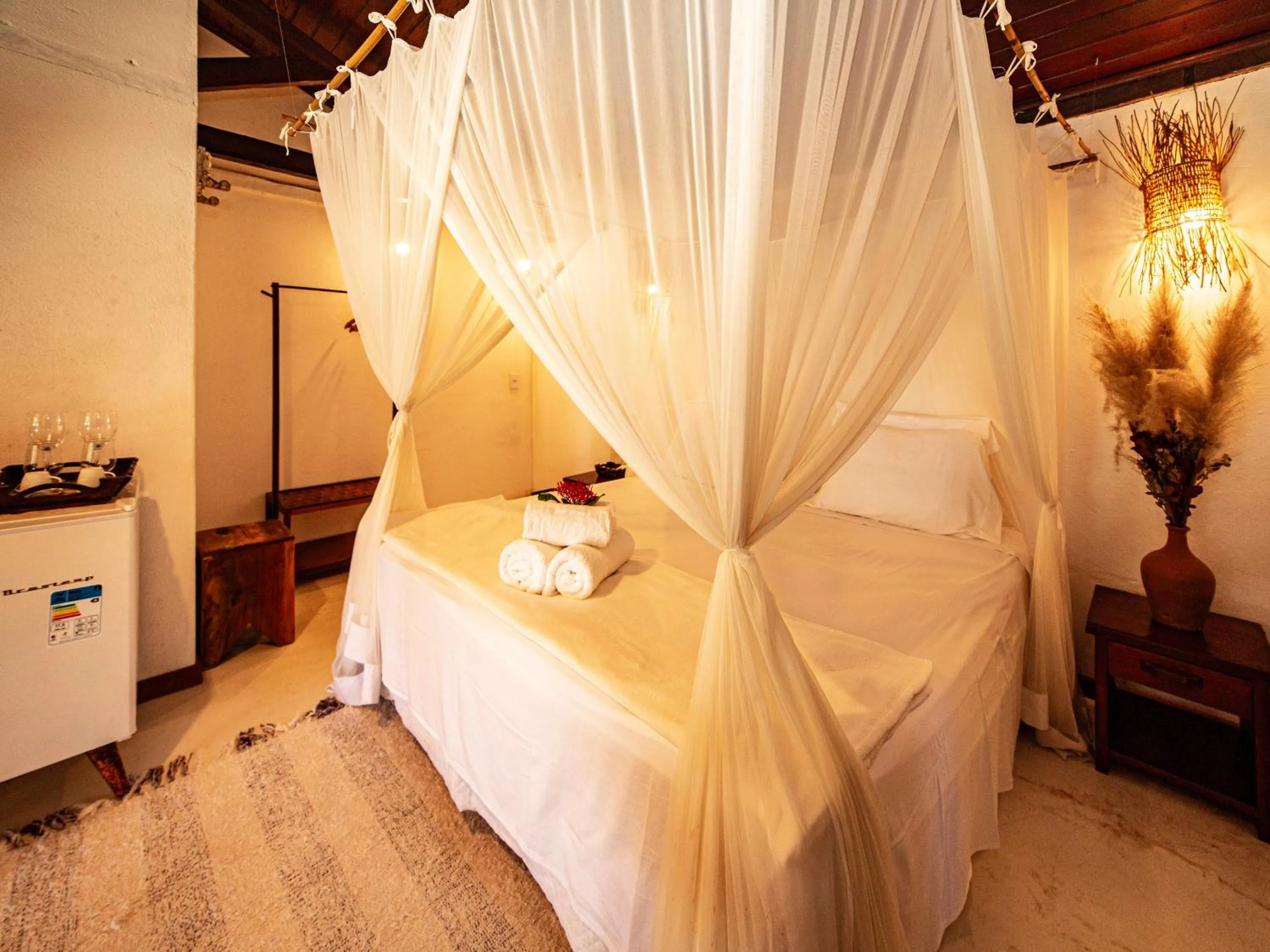 Bedroom, Bed in Pousada Casa da Praia