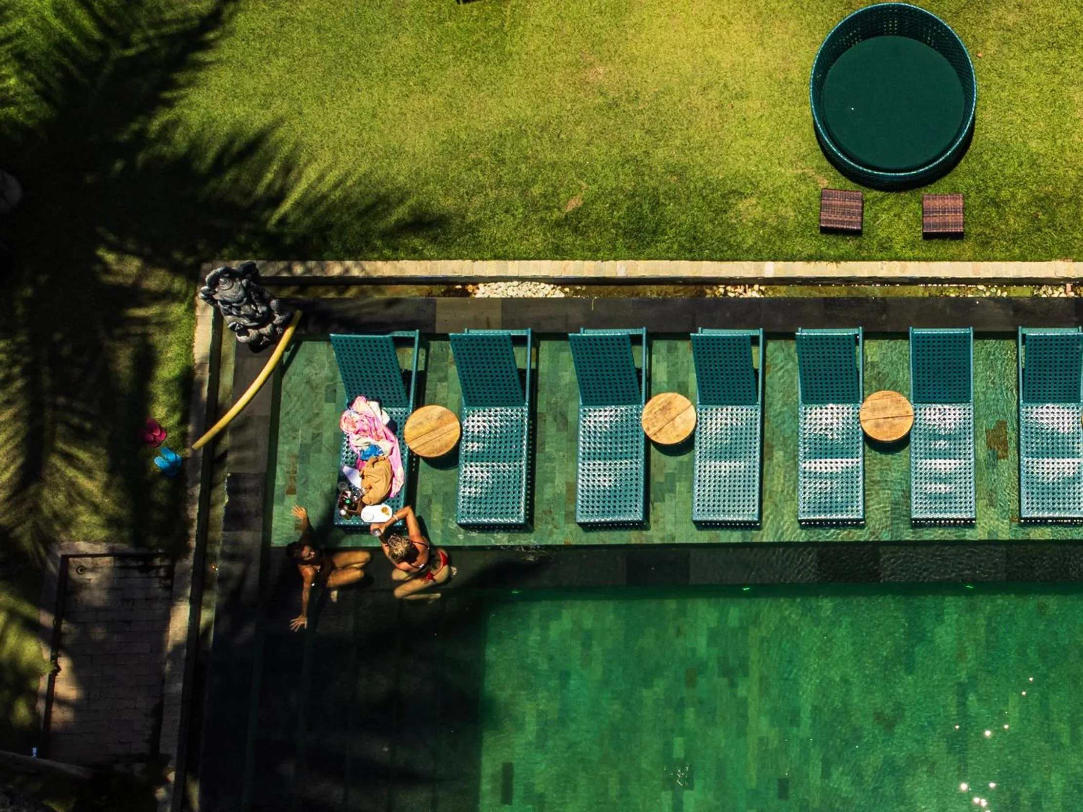 Swimming pool in Pousada Casa da Praia