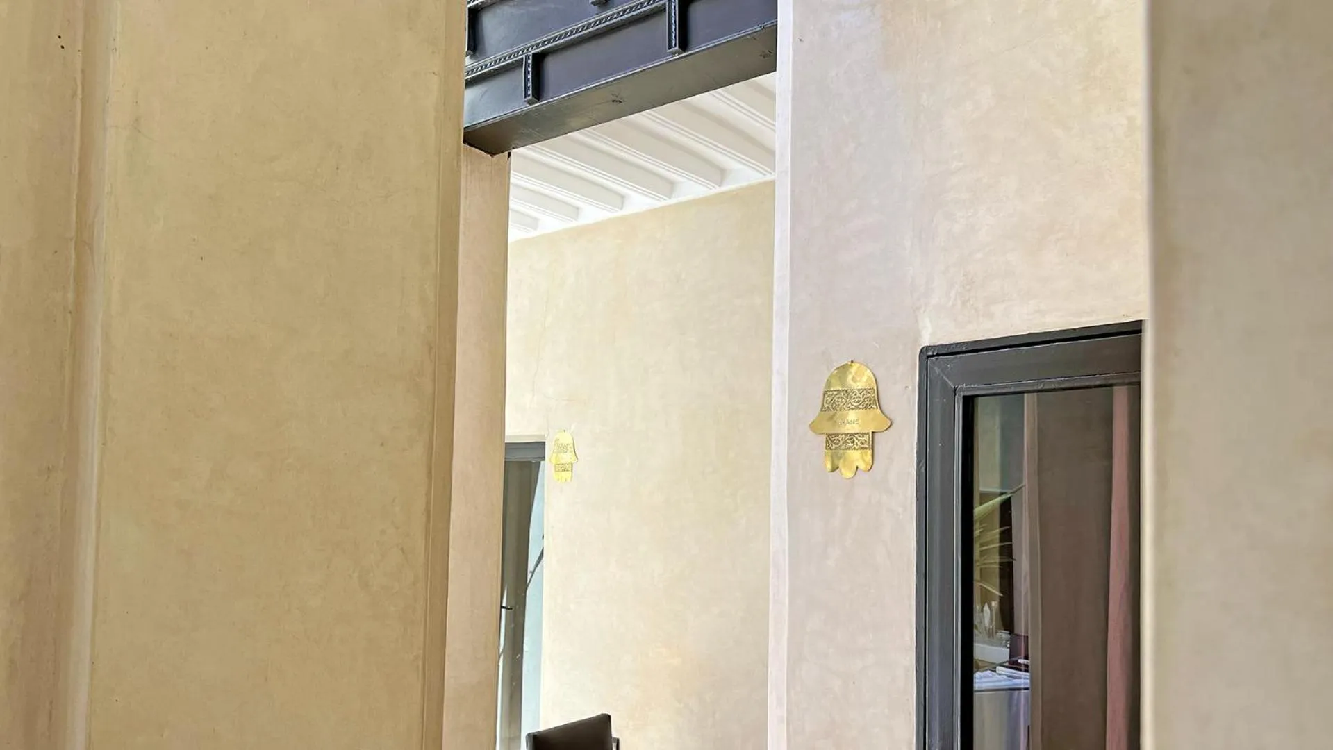 Decorative detail in Riad Pourpre Medina