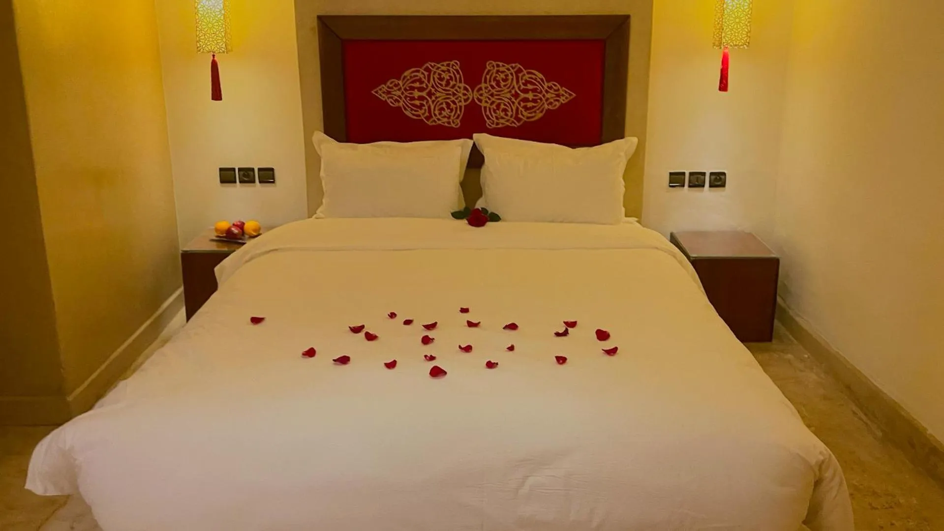 Bed in Riad Pourpre Medina