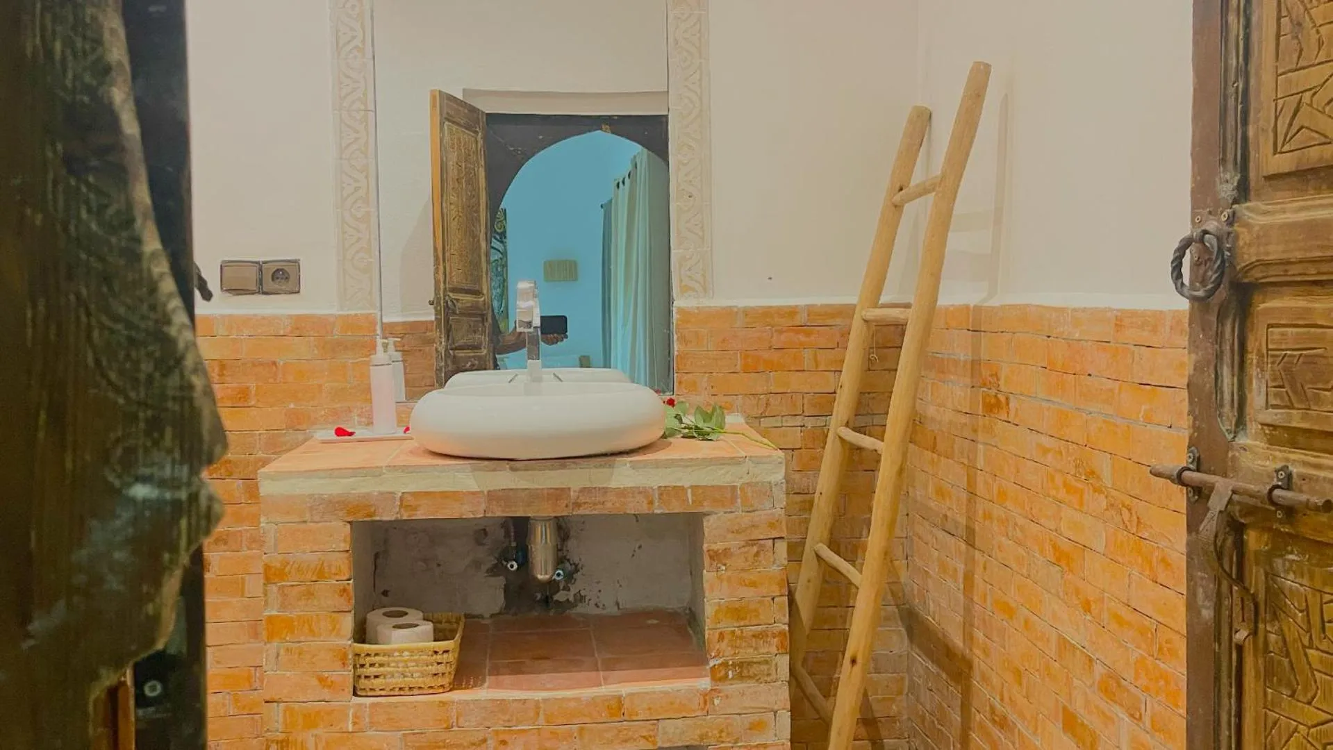 Bathroom in Riad Pourpre Medina