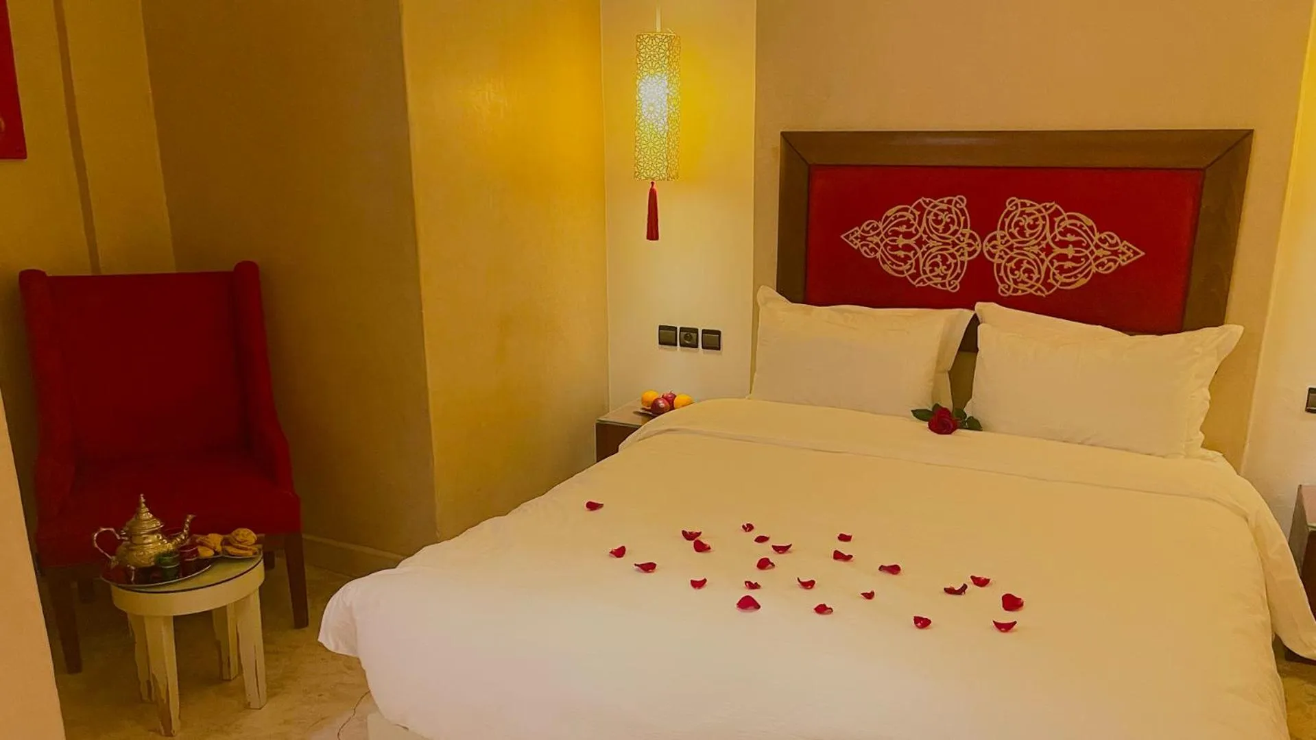 Bed in Riad Pourpre Medina