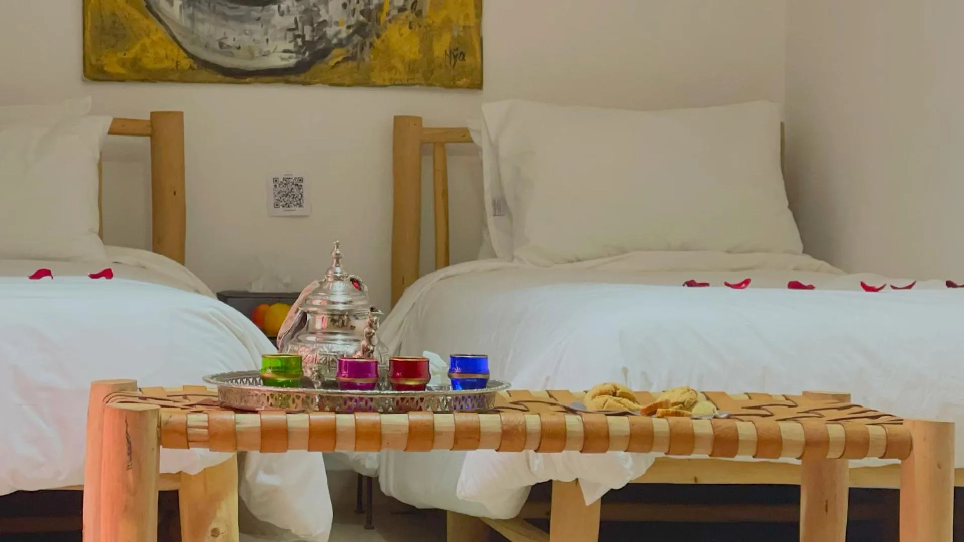 Bedroom, Bed in Riad Pourpre Medina