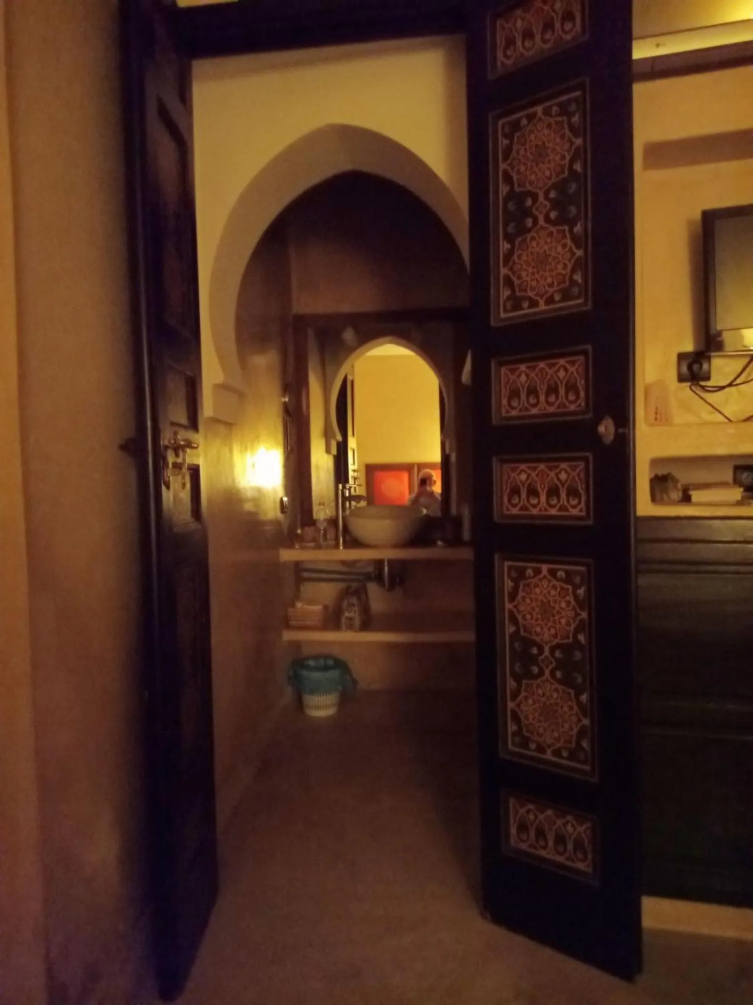 Bathroom in Riad Pourpre Medina