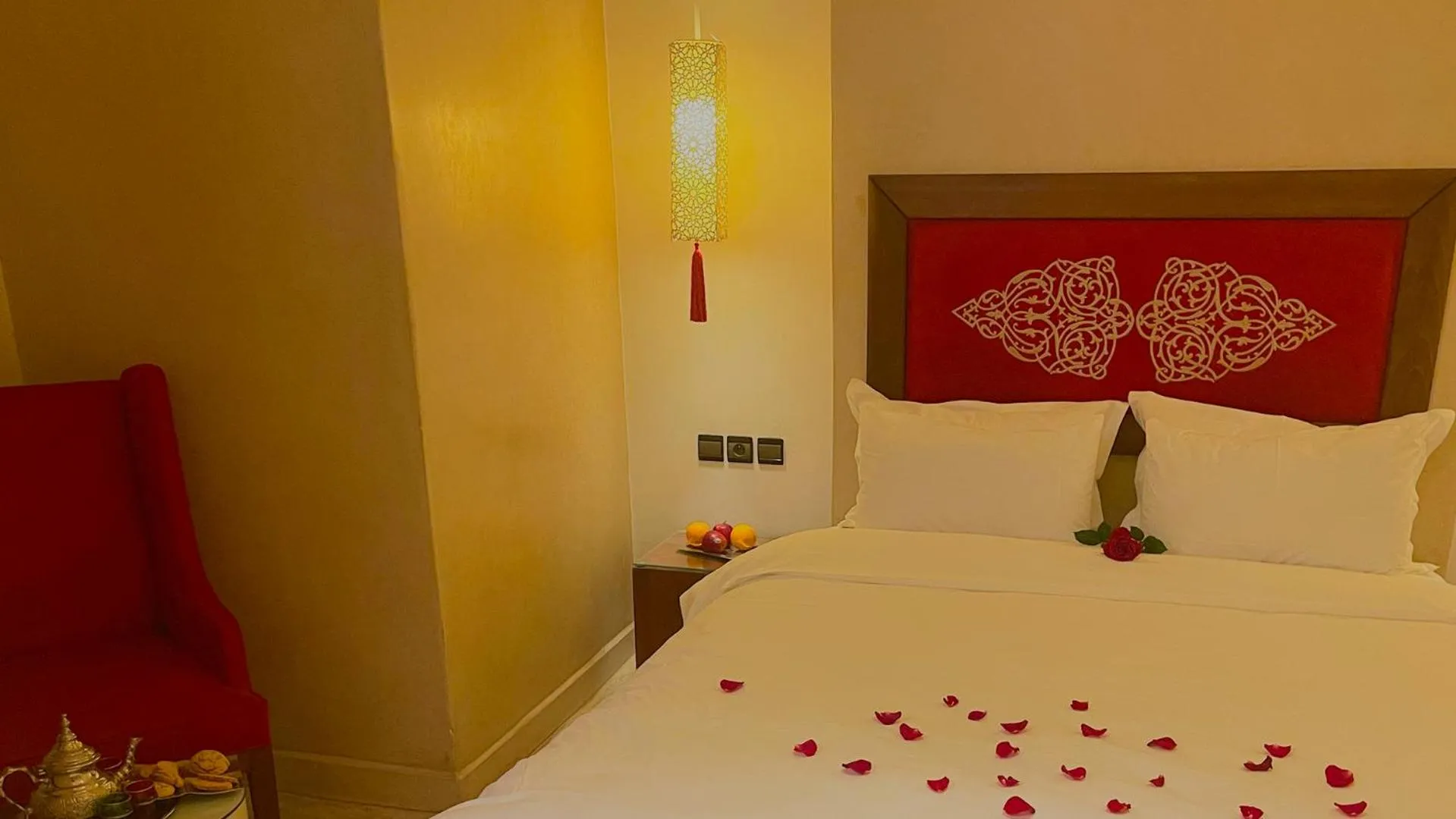 Bed in Riad Pourpre Medina