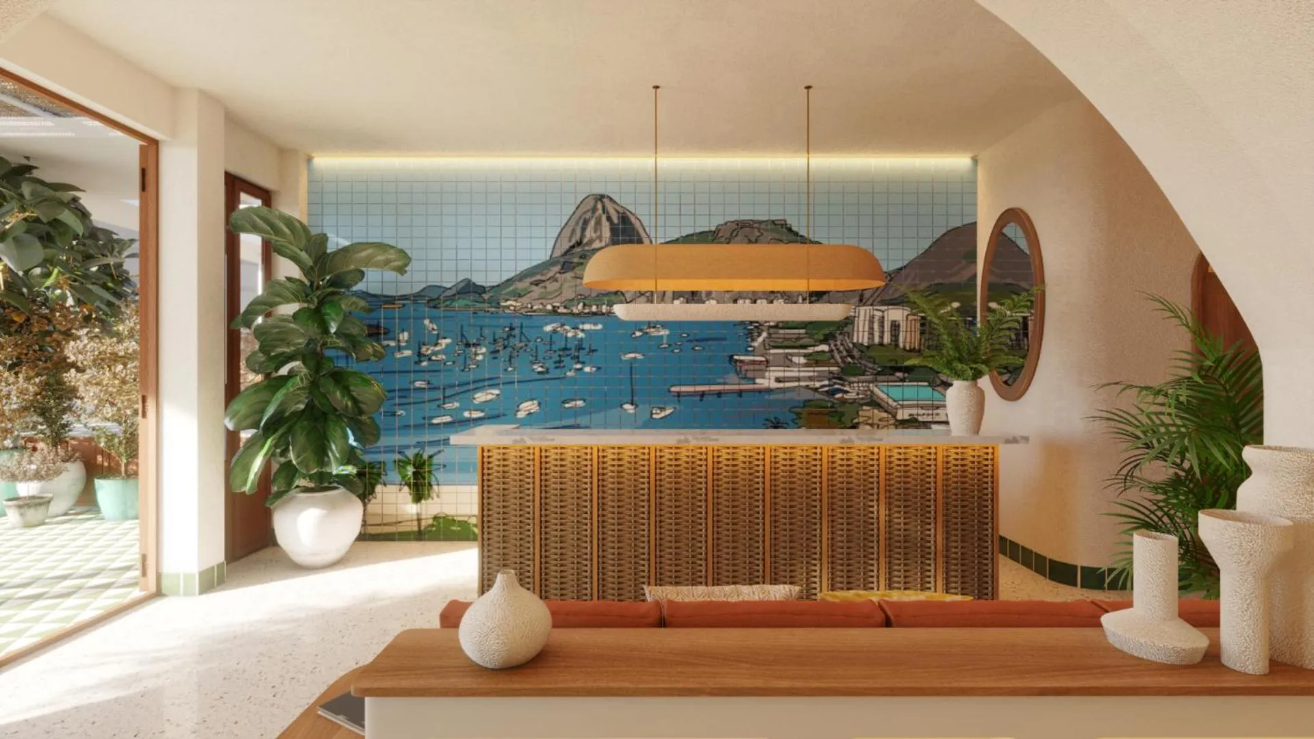 Lobby or reception in Casa Bassa Hotel