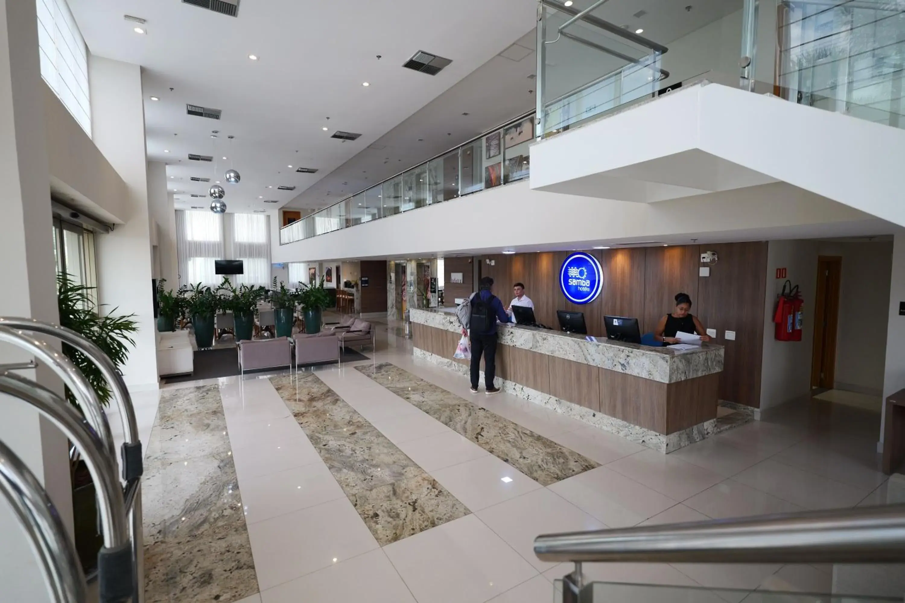 Lobby or reception in Samba Linhares Lobby or reception in Samba Linhares