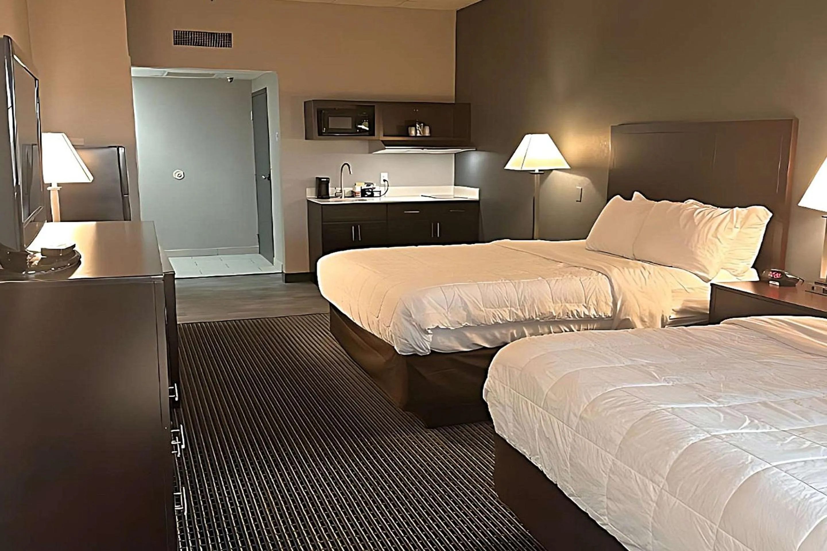 Bedroom, Bed in Suburban Studios Montpelier