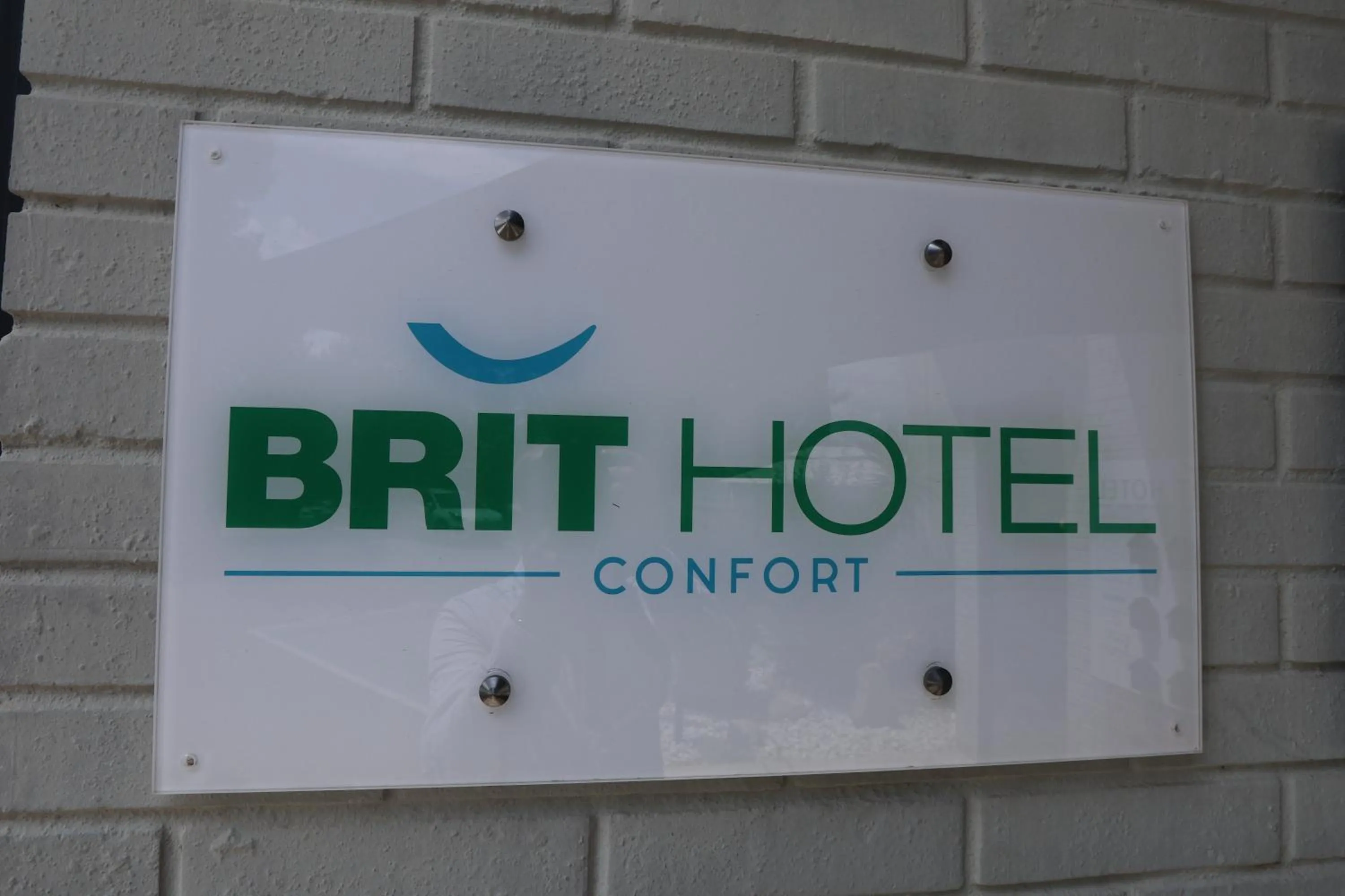 Property logo or sign in Brit Hotel Montpellier Euromédecine
