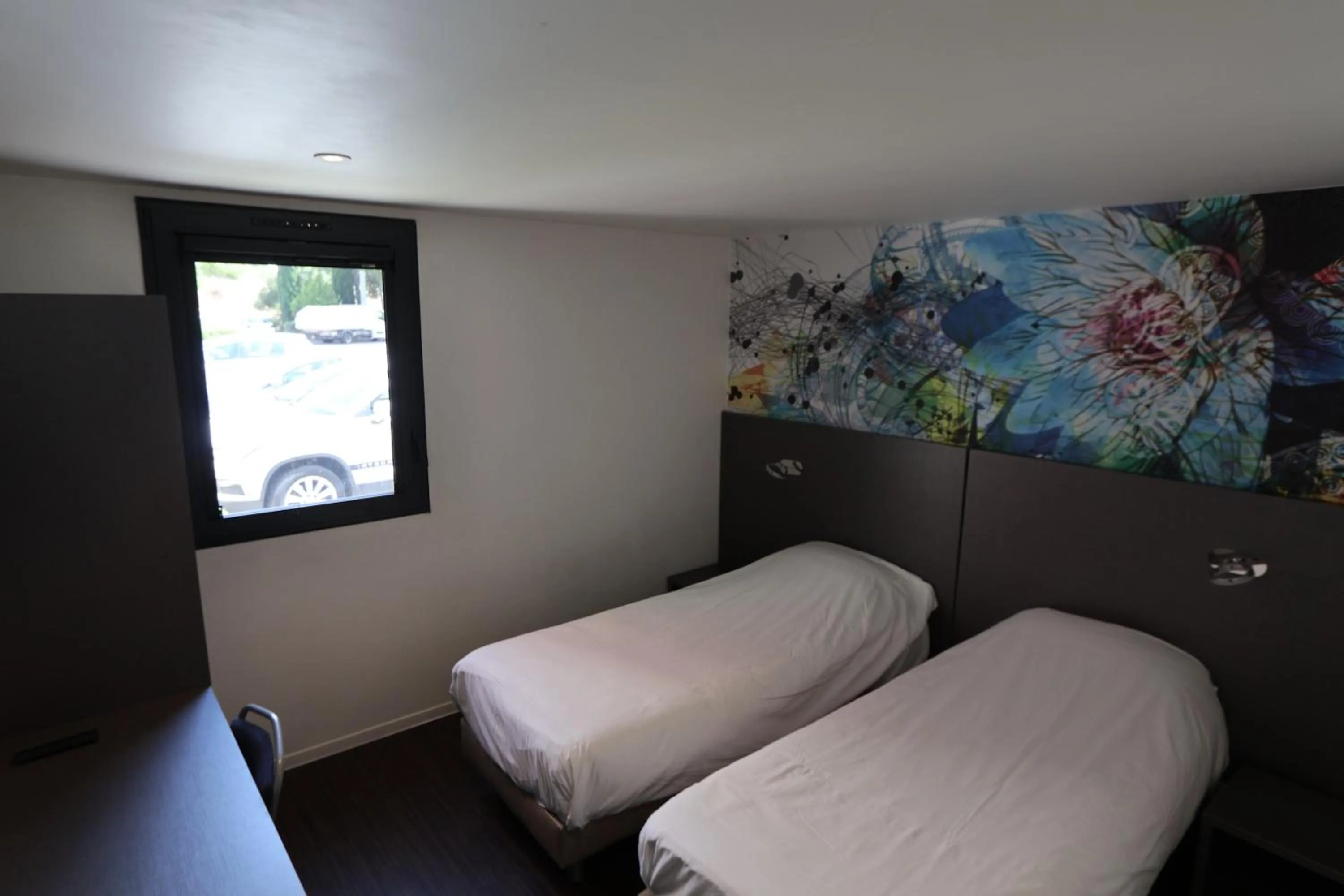 Bedroom, Bed in Brit Hotel Montpellier Euromédecine