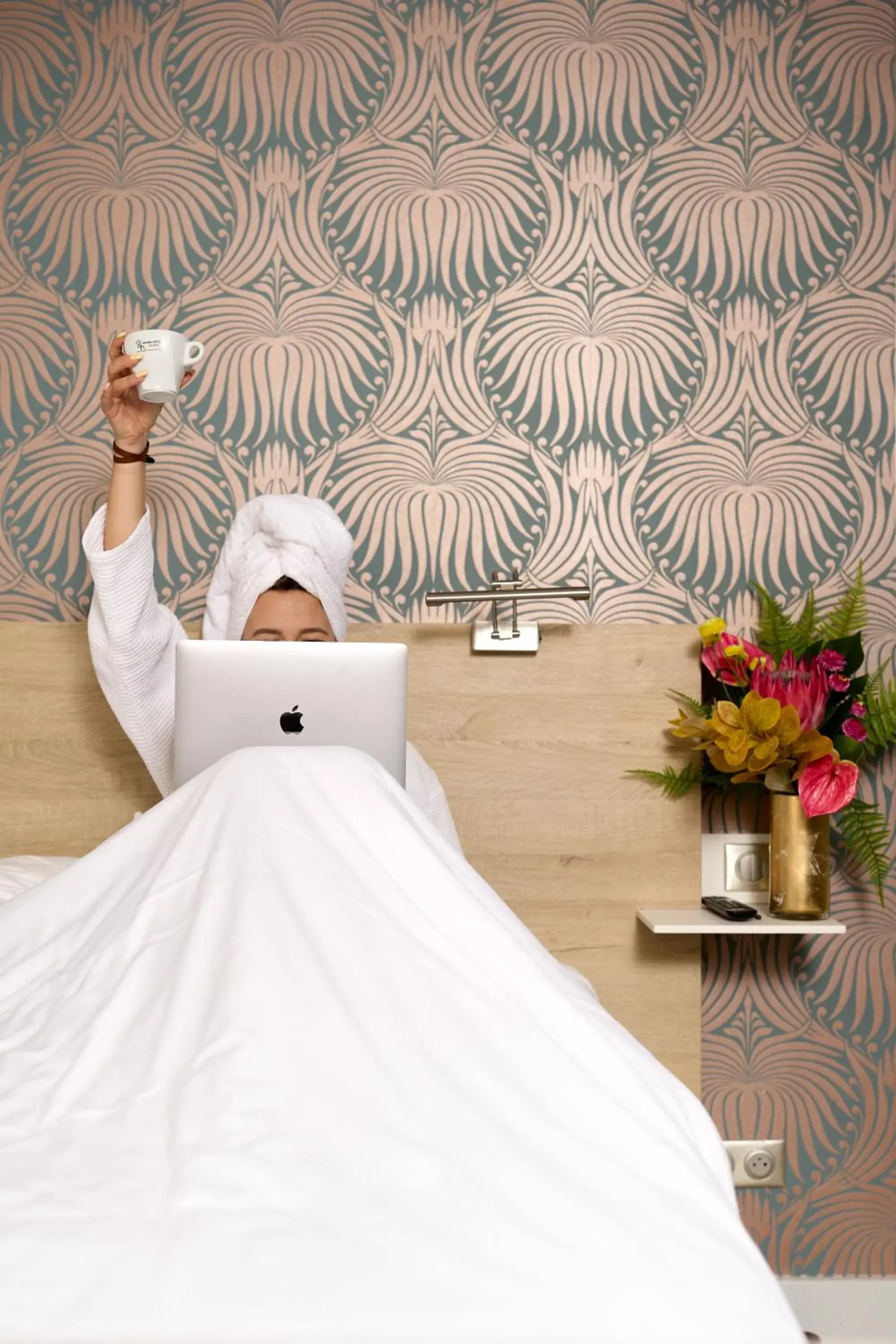 Bedroom in Grand Hôtel Dauphiné Toulon, Boutique Hôtel & Suites Bedroom in Grand Hôtel Dauphiné Toulon, Boutique Hôtel & Suites