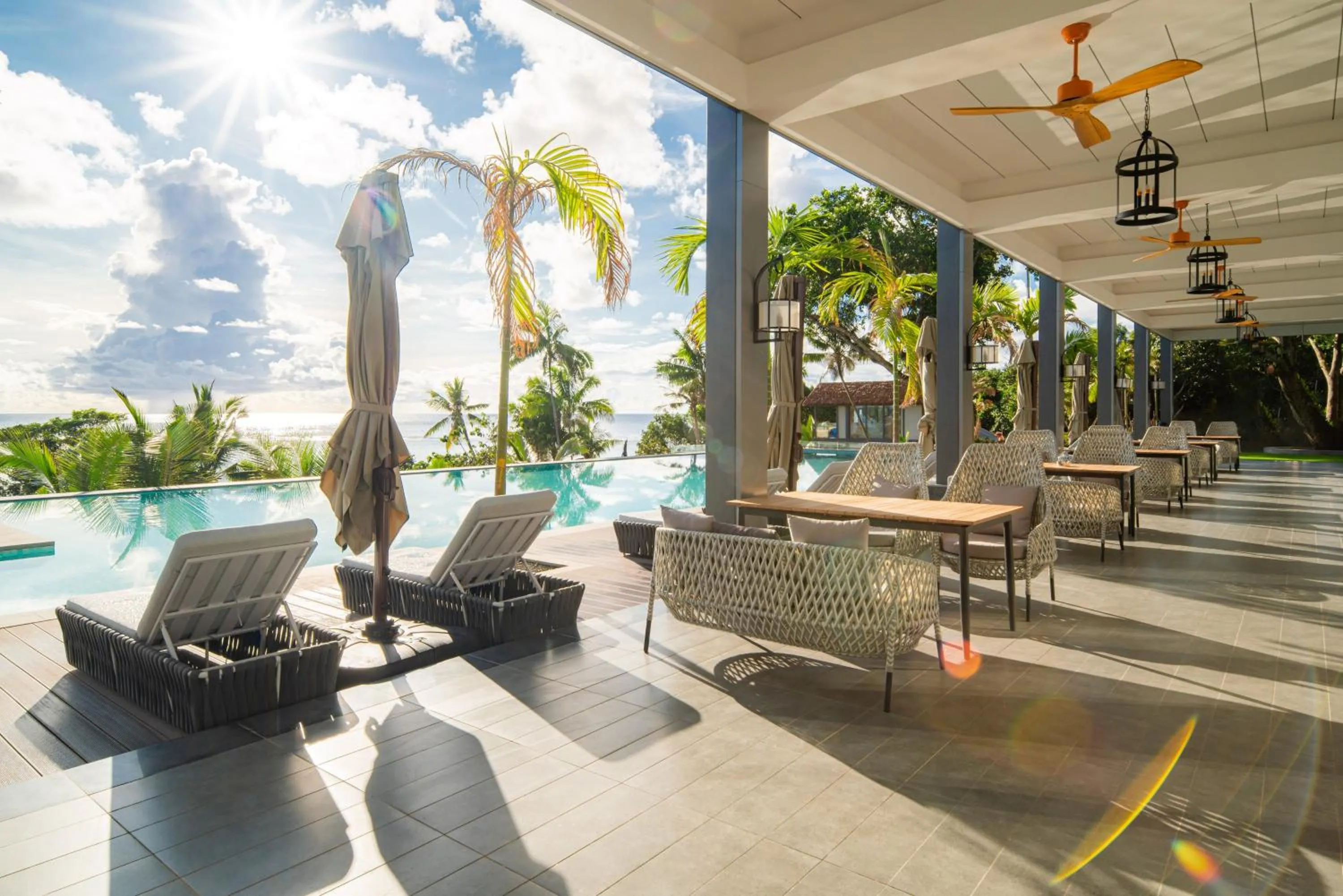 Restaurant/places to eat in Palau Sunrise Seaview Landison Retreat