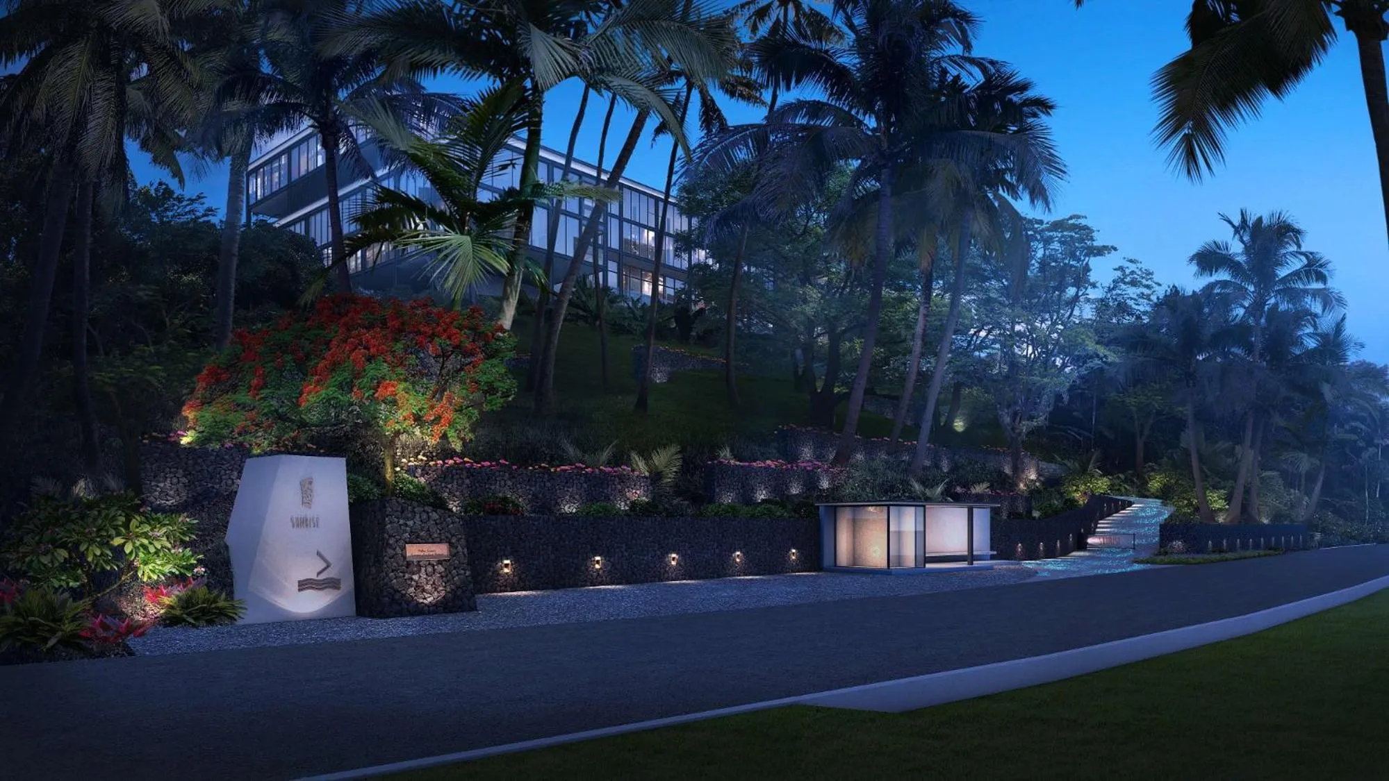 Property building in Palau Sunrise Seaview Landison Retreat