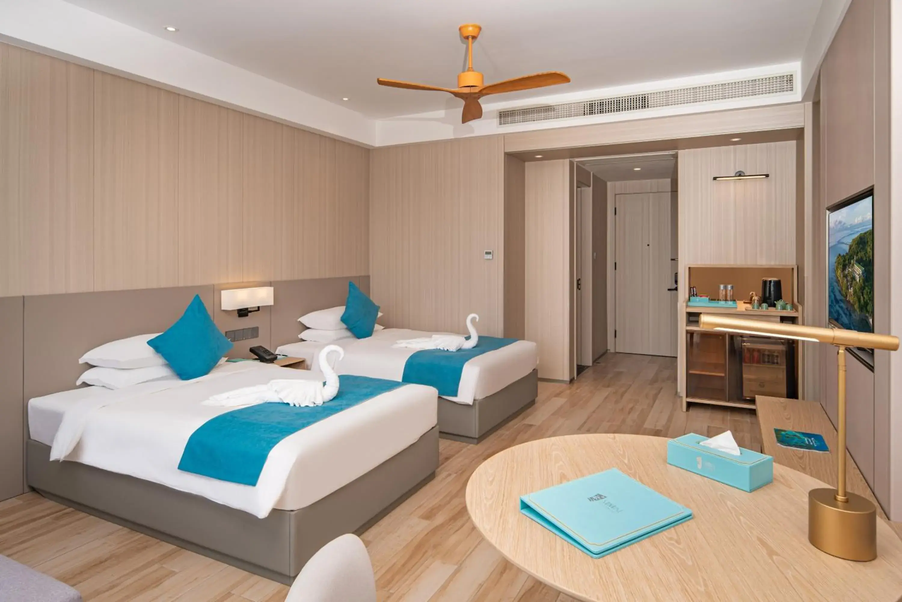 Bedroom, Bed in Palau Sunrise Seaview Landison Retreat Bedroom, Bed in Palau Sunrise Seaview Landison Retreat