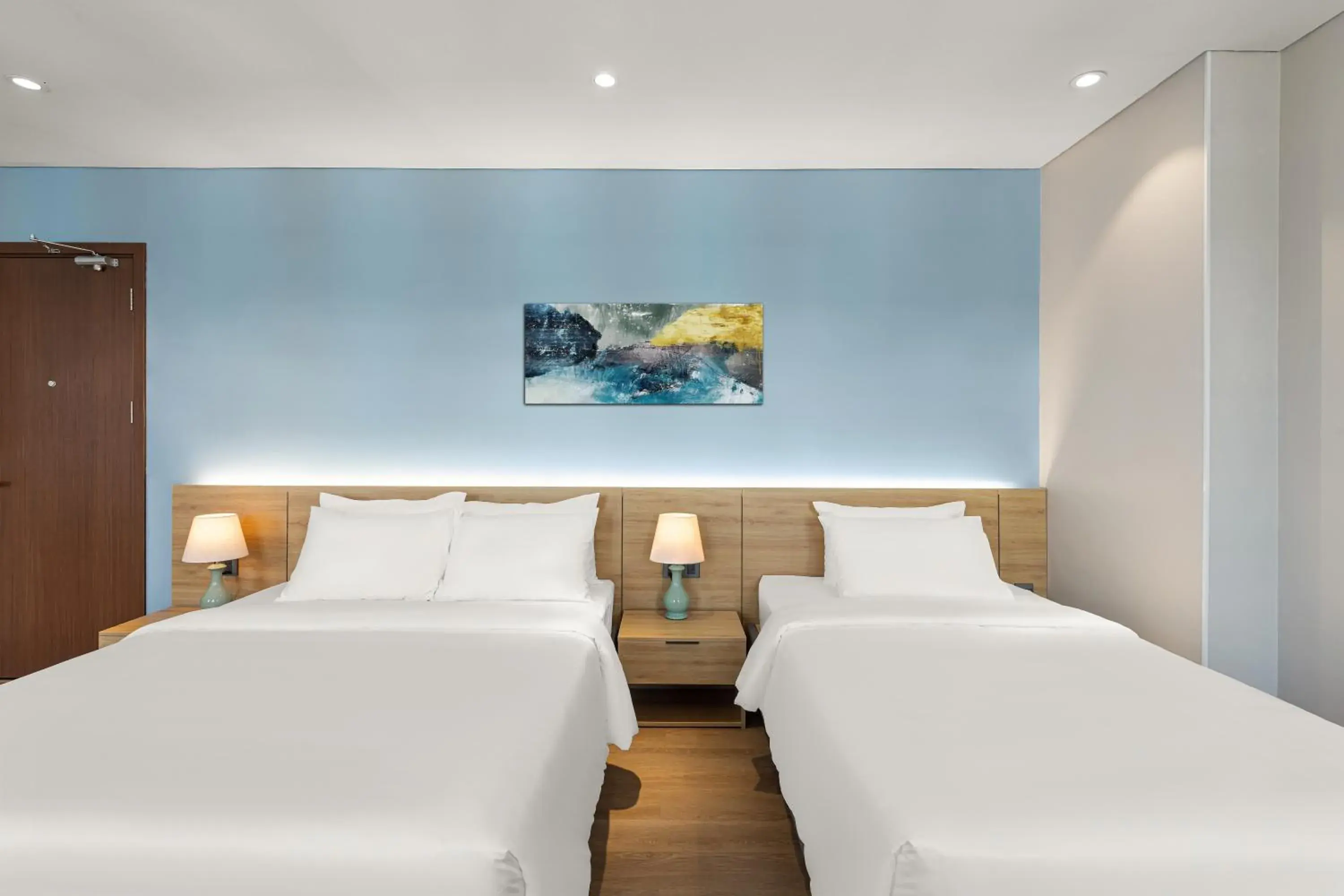 Bed in Laputa Hotel Phú Quốc Bed in Laputa Hotel Phú Quốc