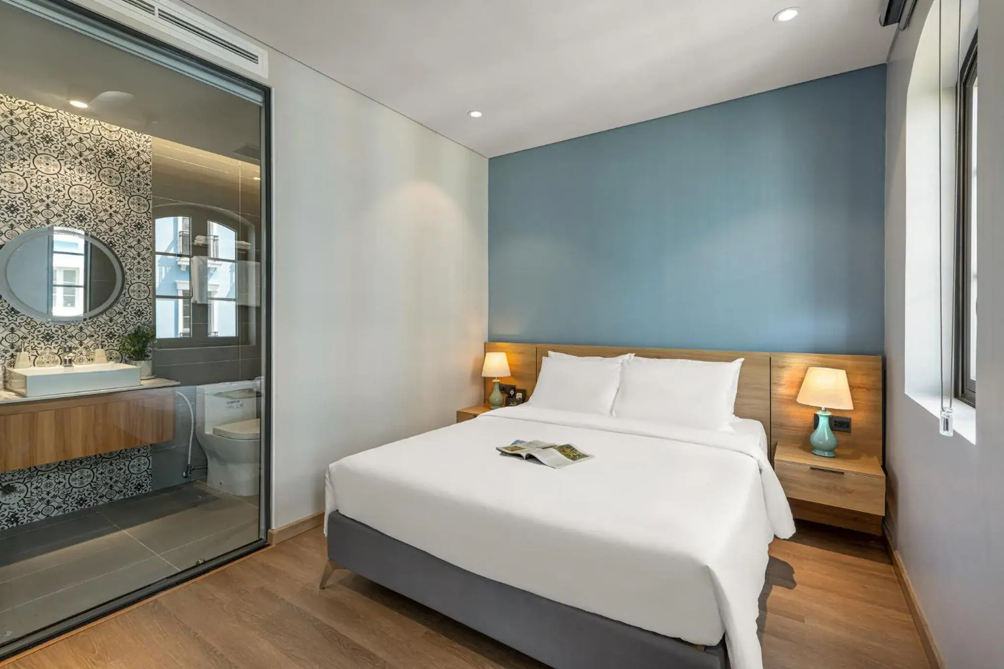 Bed in Laputa Hotel Phú Quốc Bed in Laputa Hotel Phú Quốc