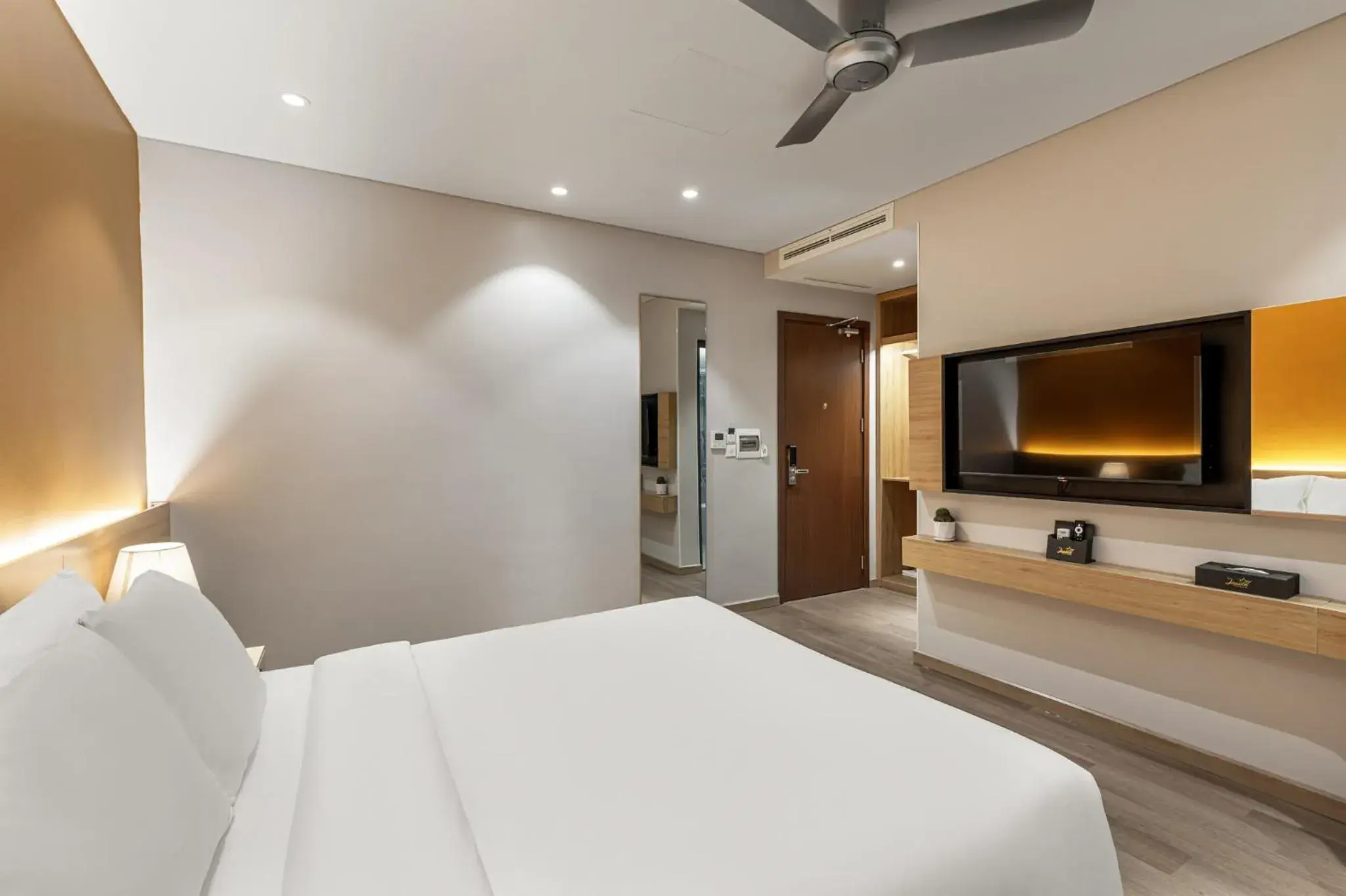 Bed in Laputa Hotel Phú Quốc Bed in Laputa Hotel Phú Quốc