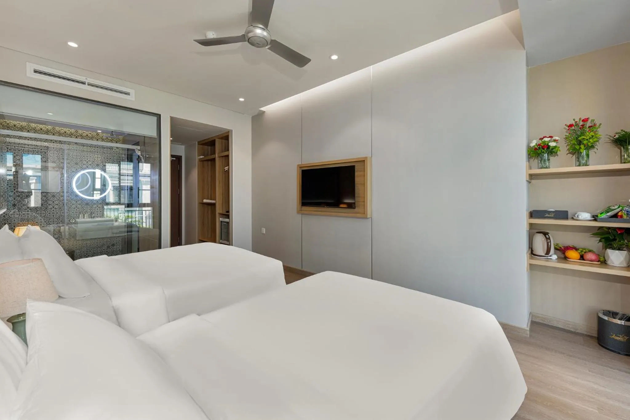 Bed in Laputa Hotel Phú Quốc