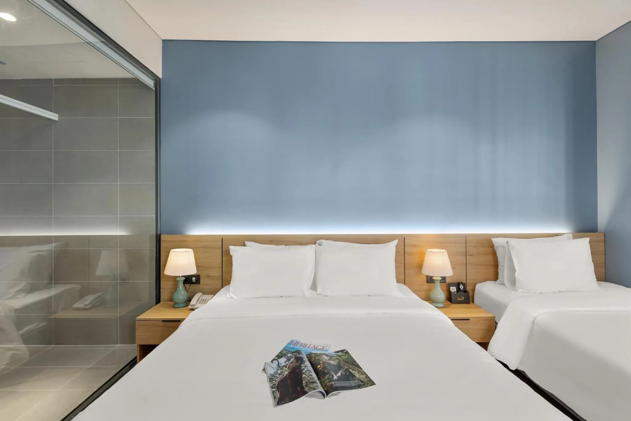 Bed in Laputa Hotel Phú Quốc