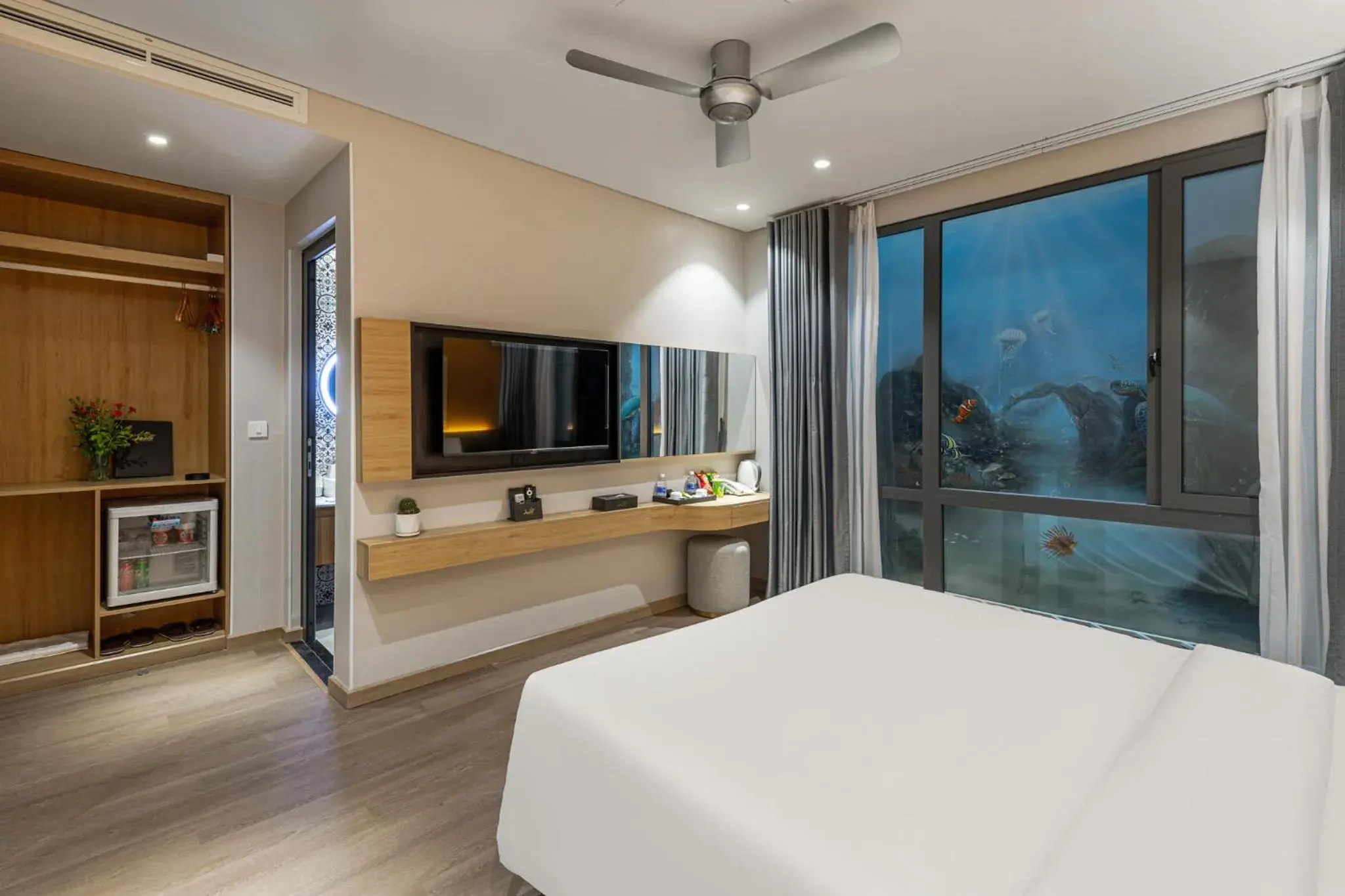 Bed in Laputa Hotel Phú Quốc Bed in Laputa Hotel Phú Quốc