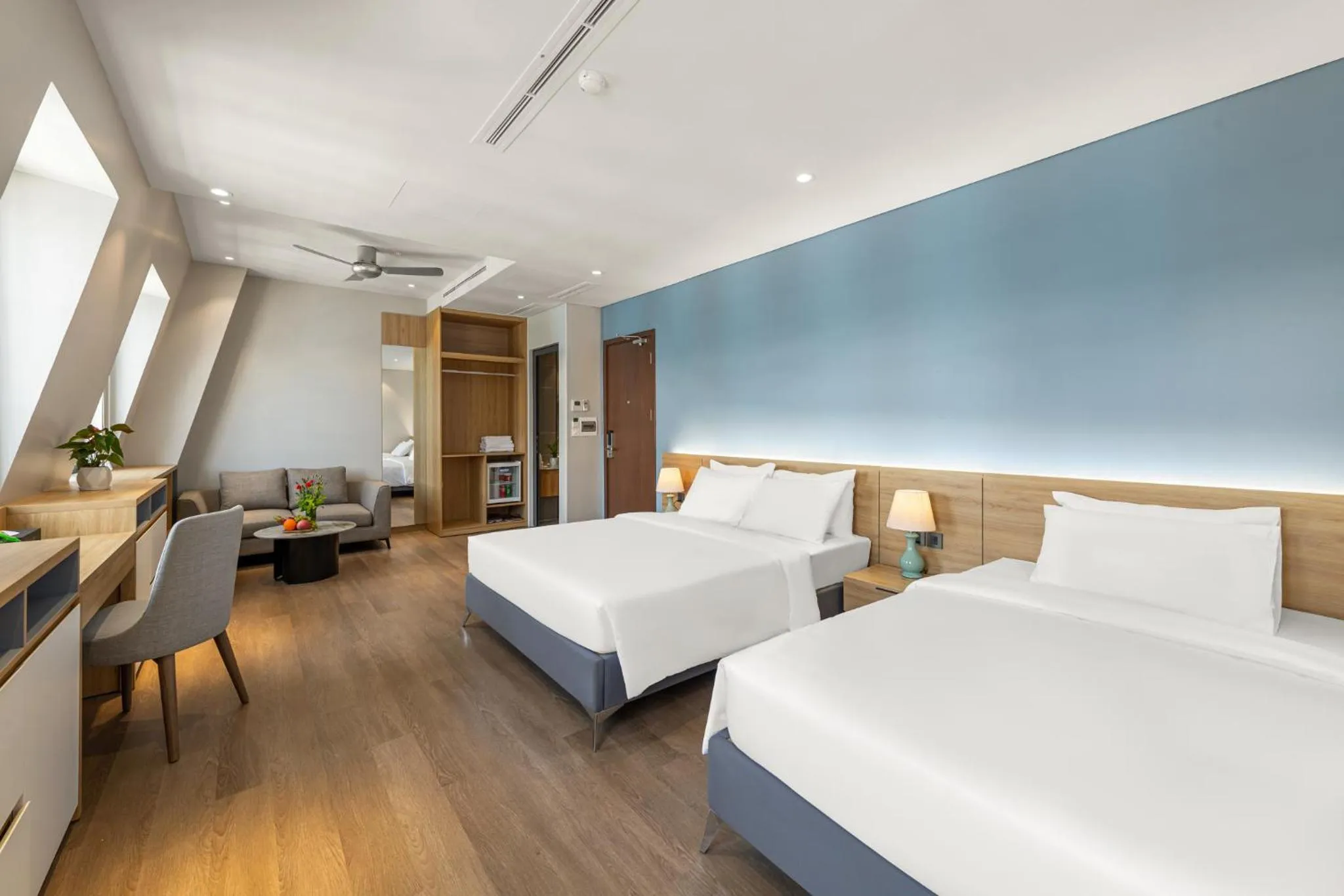 Bed in Laputa Hotel Phú Quốc