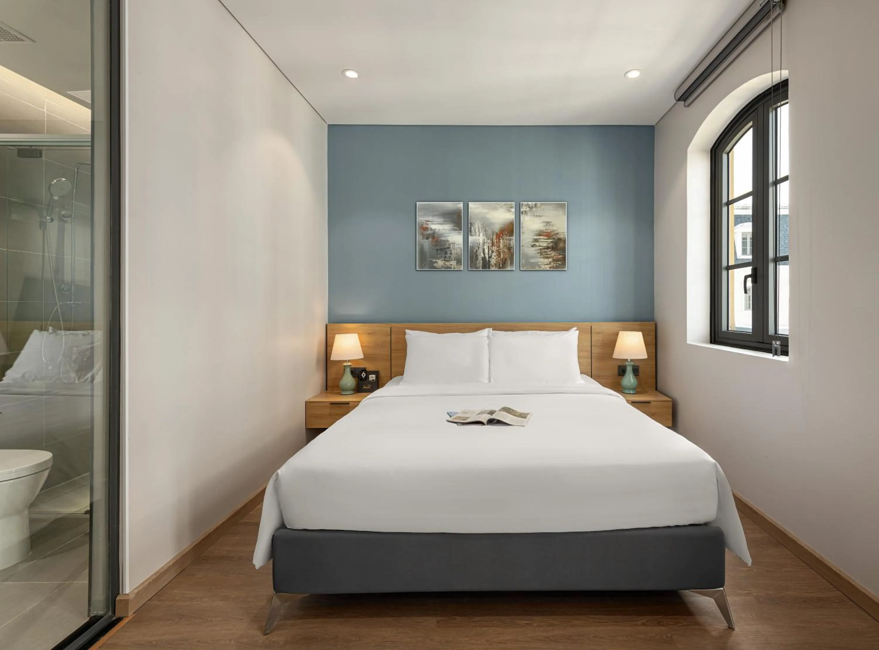 Bed in Laputa Hotel Phú Quốc