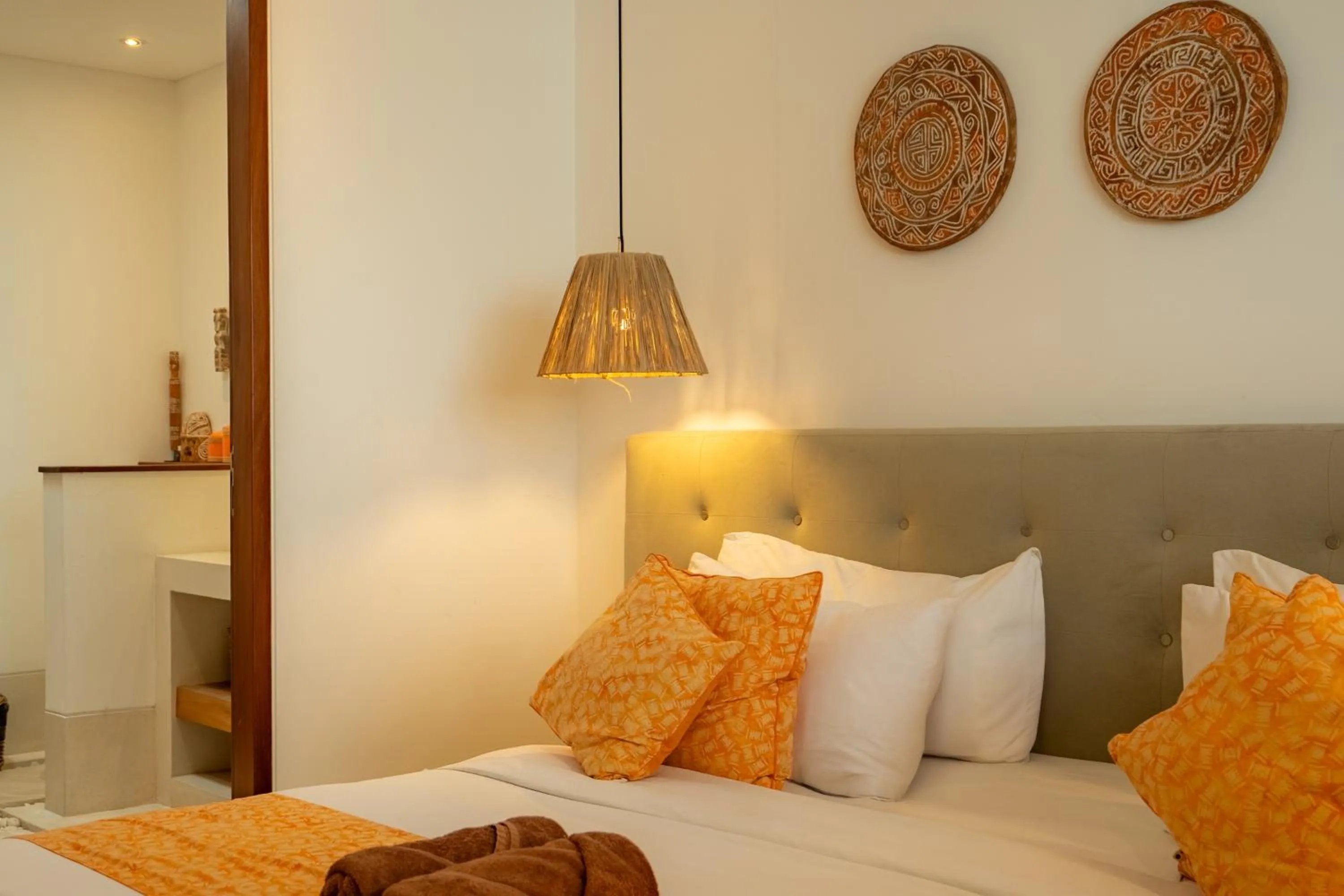 Bedroom, Bed in Flores Villa by Betterplace