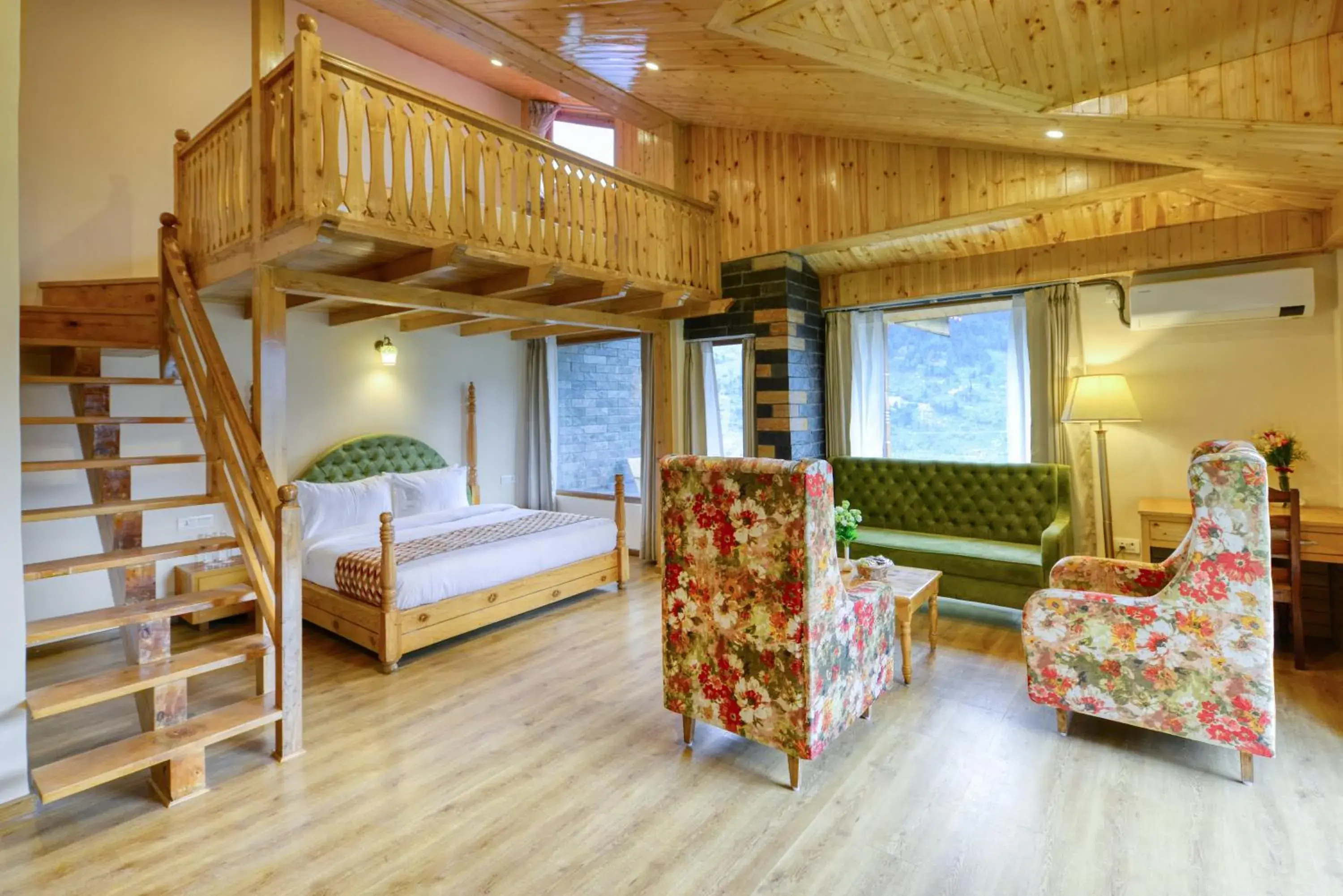 Family Room with Mountain View - single occupancy in Clarks Inn Suites, Manali Family Room with Mountain View - single occupancy in Clarks Inn Suites, Manali