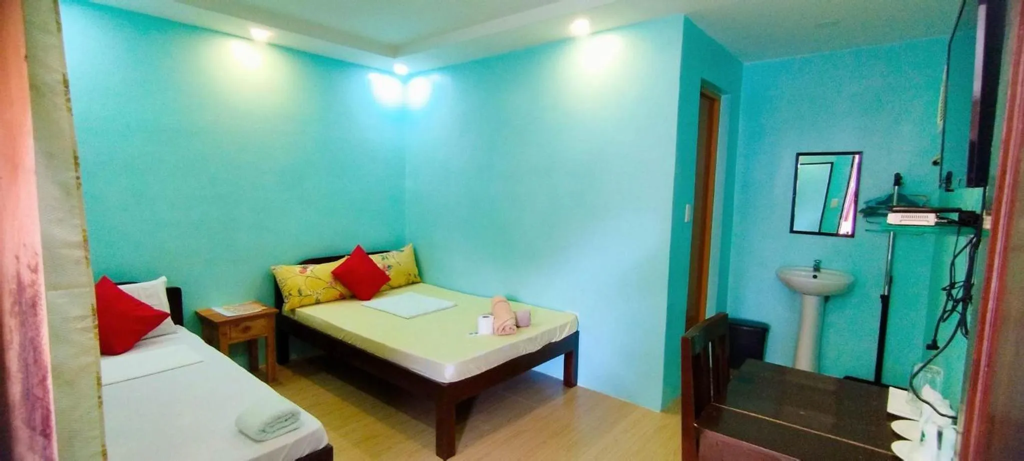 Bed in RNA Guesthouse