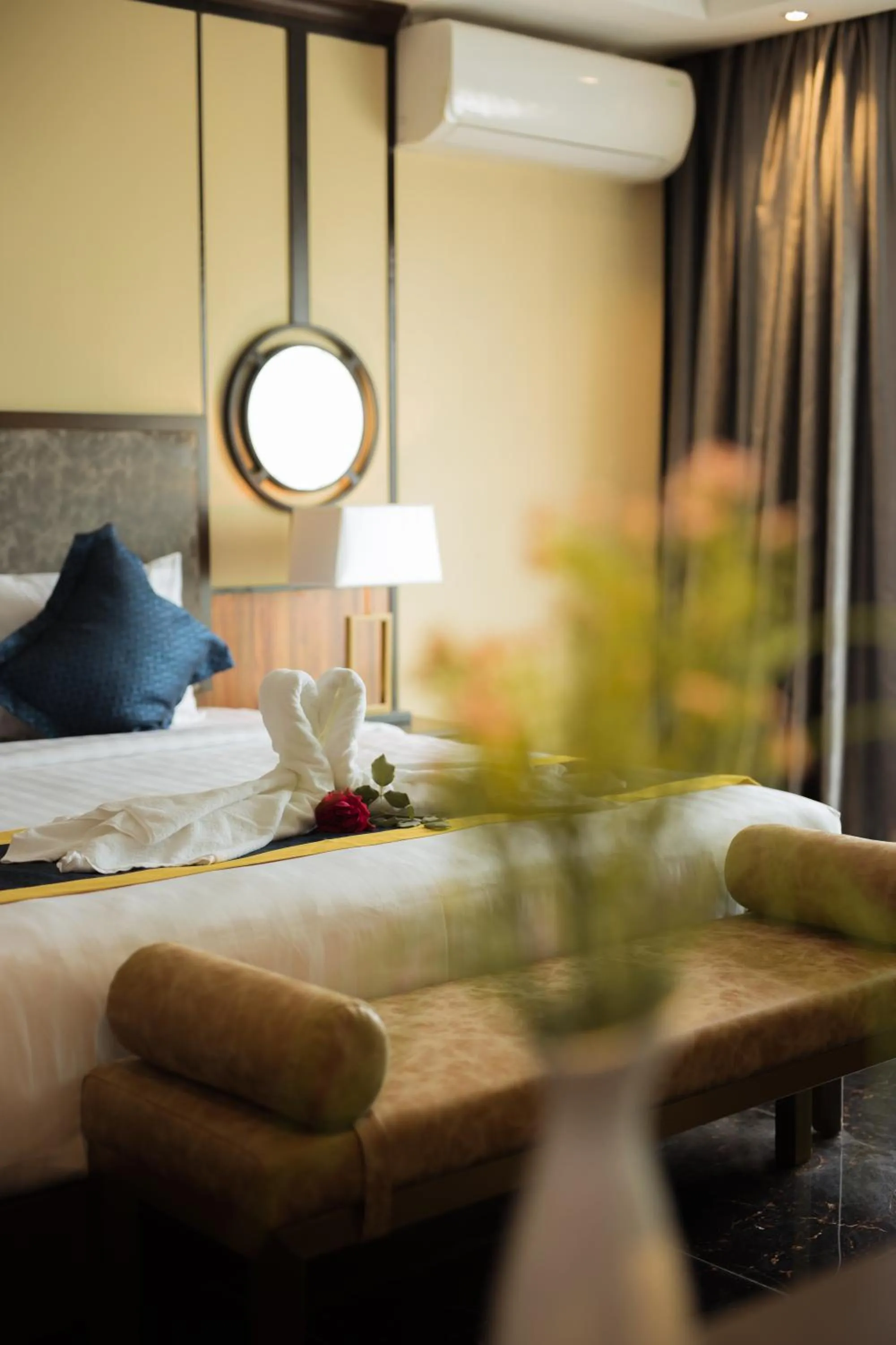 Bed in Confetti Garden Hotel