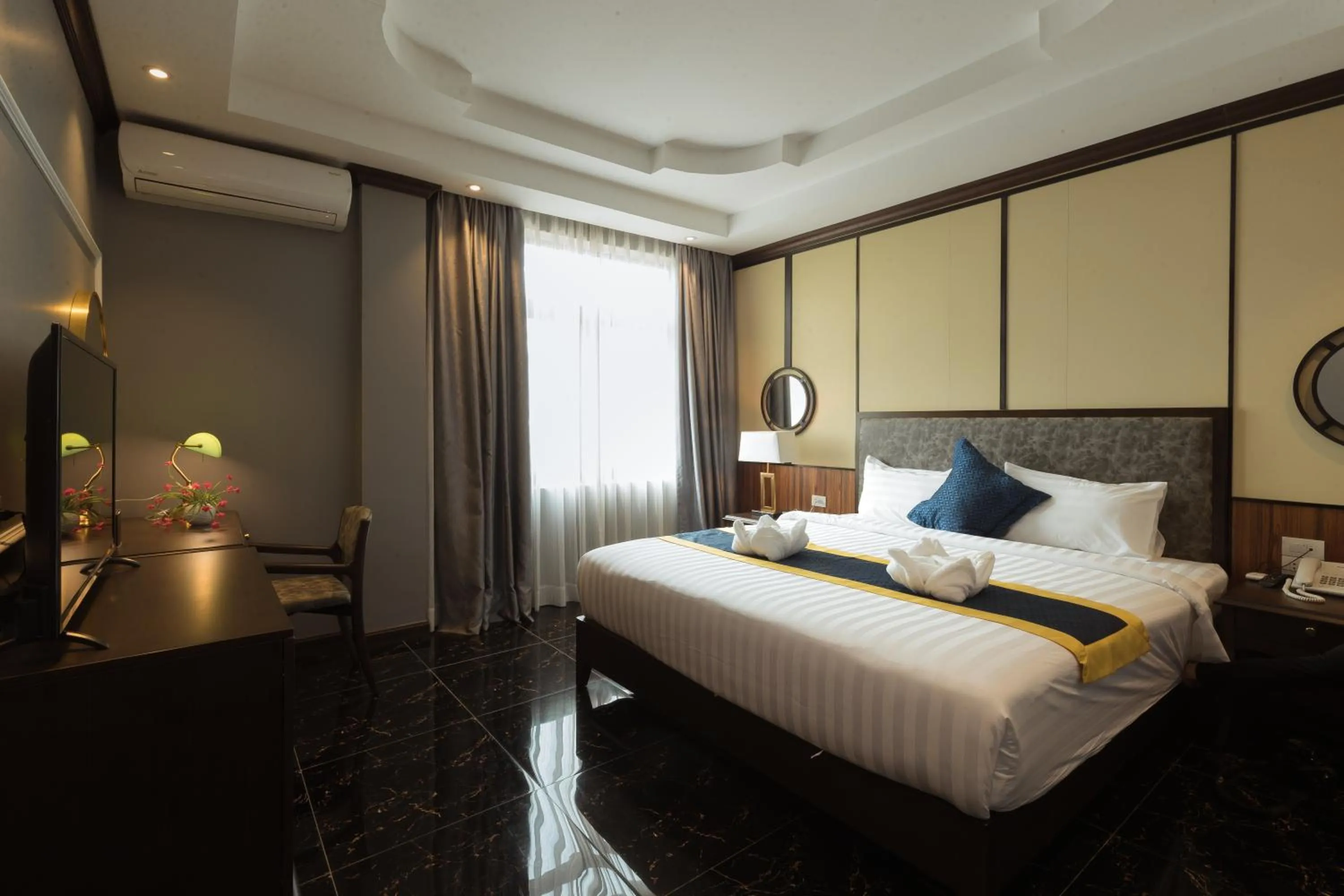 Bed in Confetti Garden Hotel