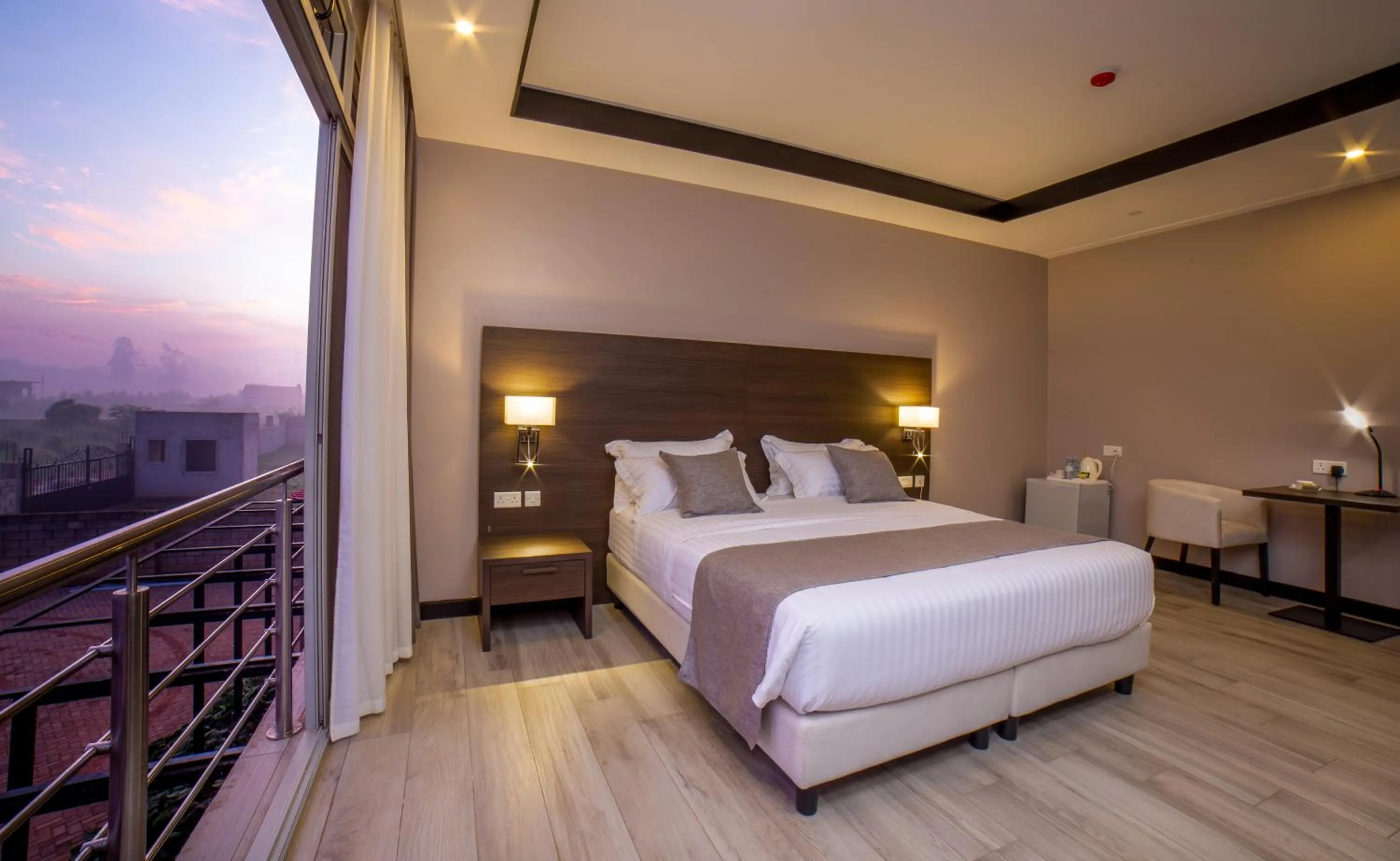 Bed in Source of The Nile Hotel- Namanve Branch