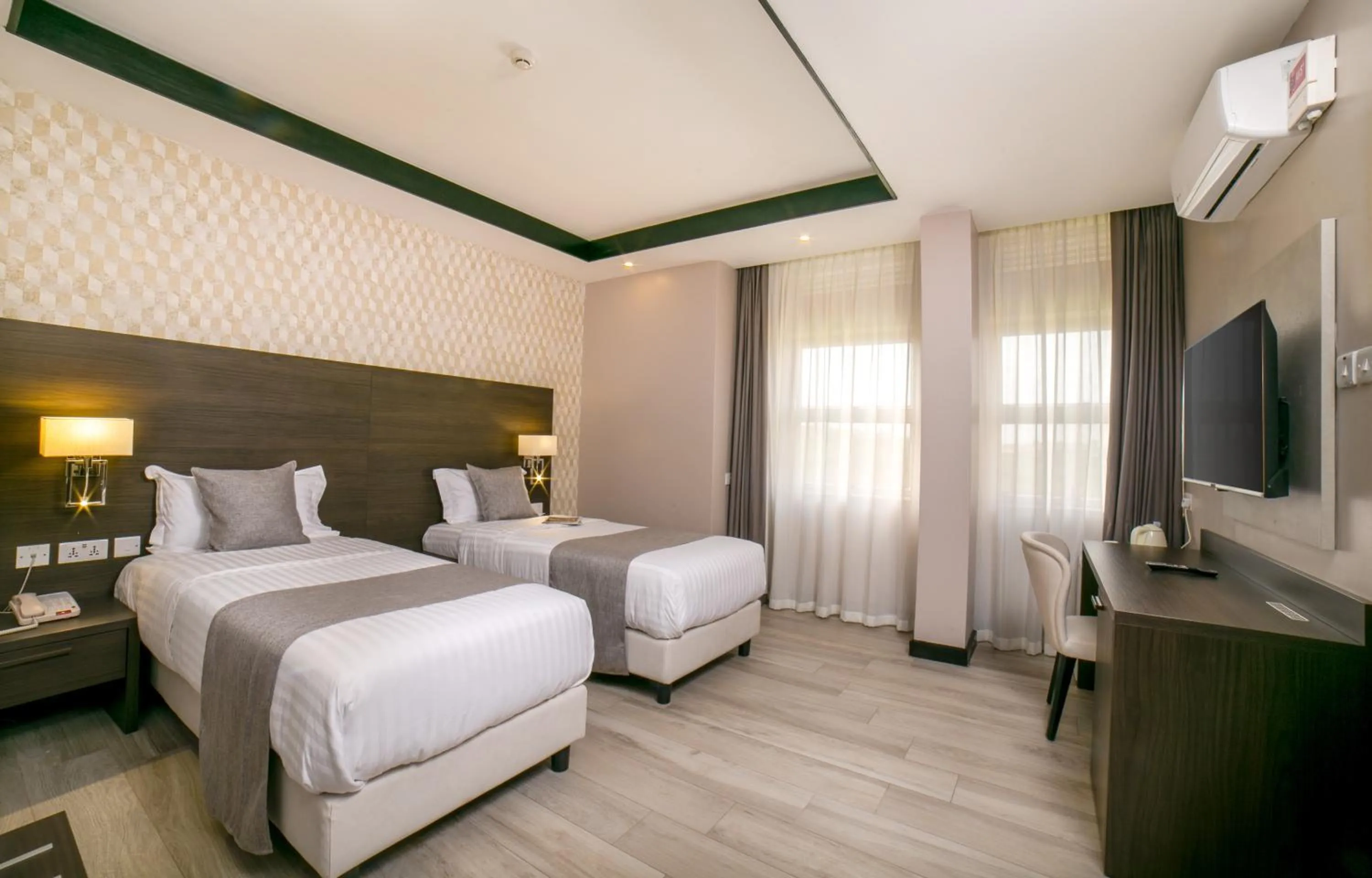 Bed in Source of The Nile Hotel- Namanve Branch