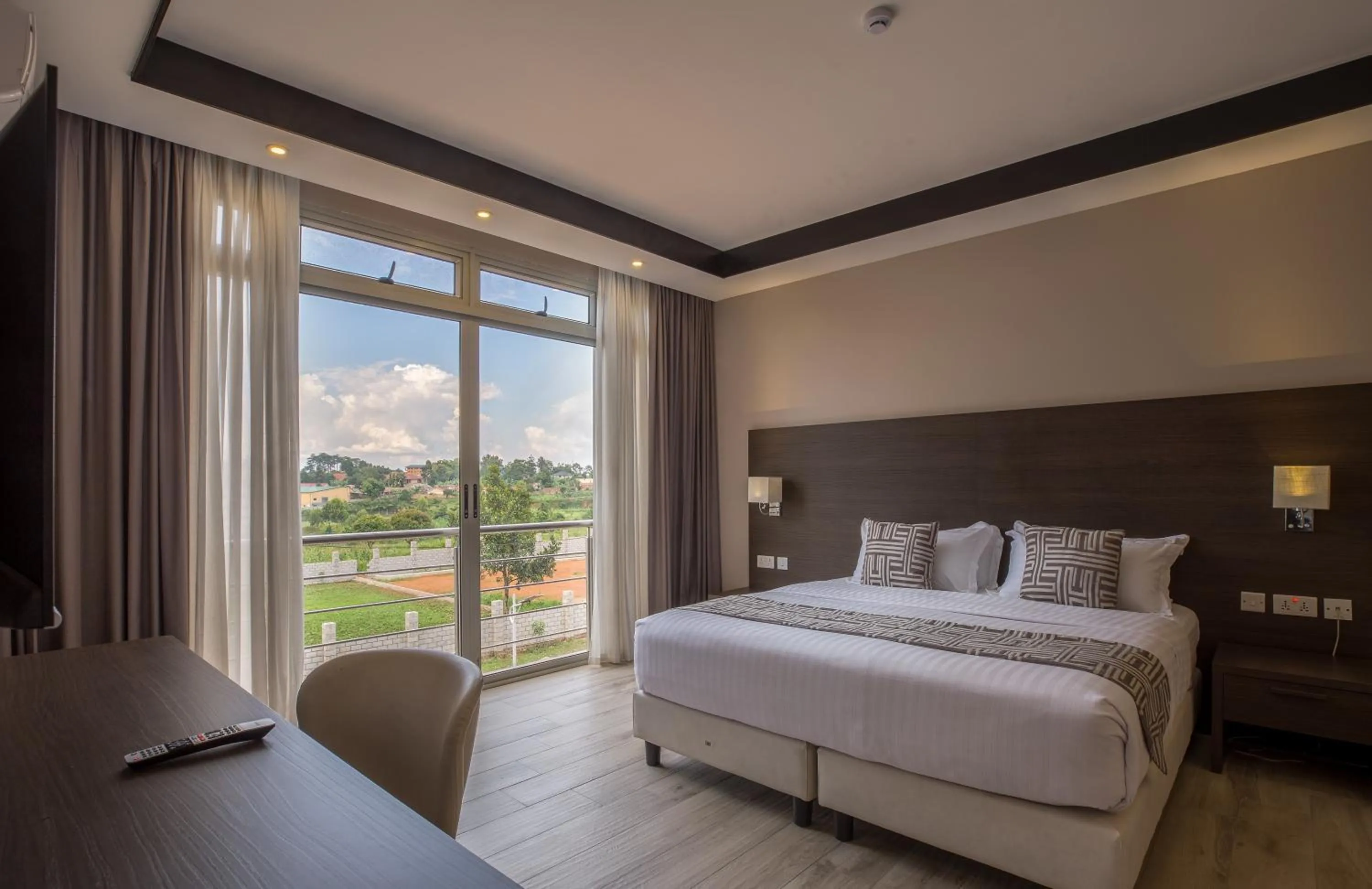 Bed in Source of The Nile Hotel- Namanve Branch