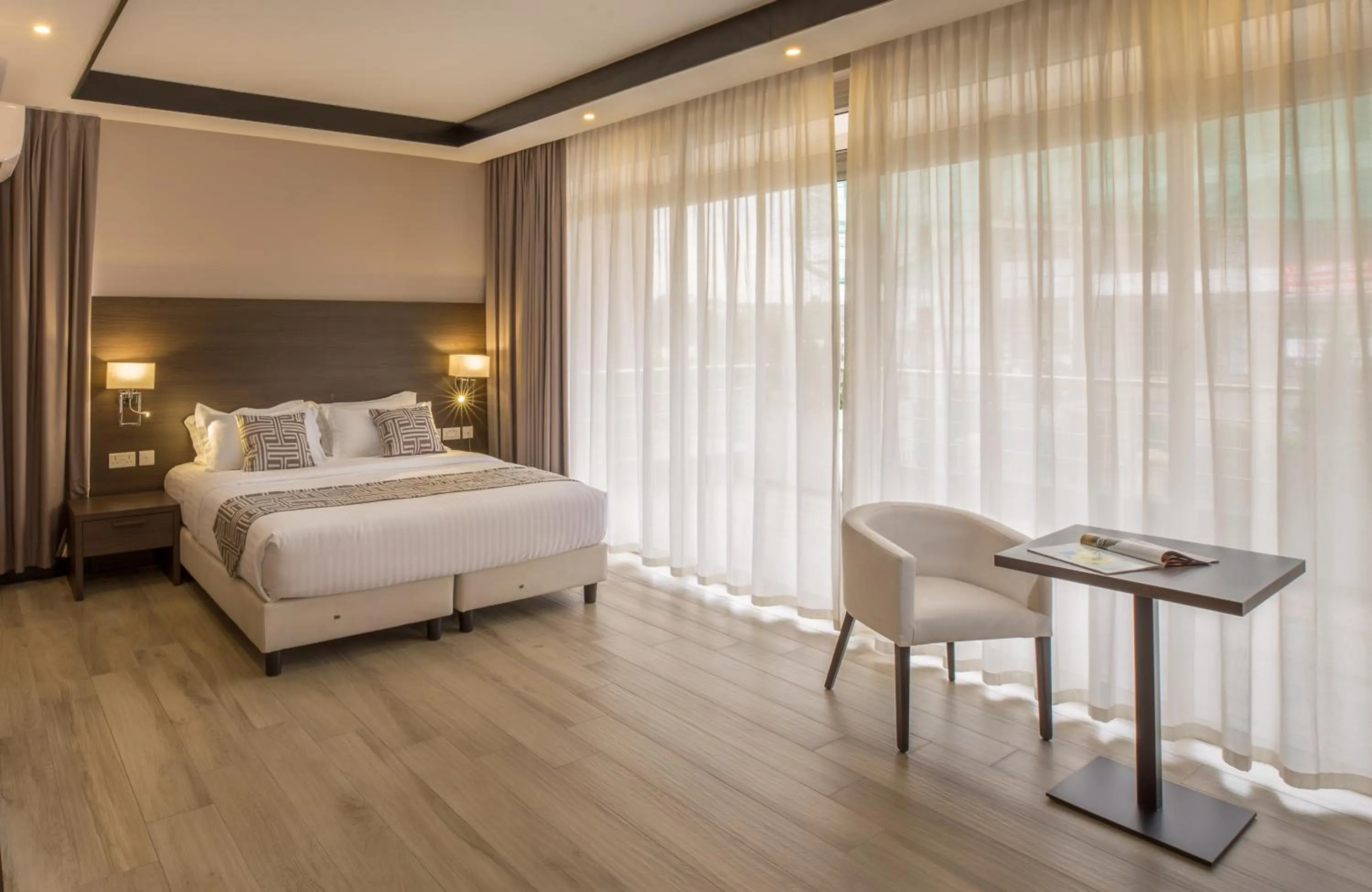 Bed in Source of The Nile Hotel- Namanve Branch