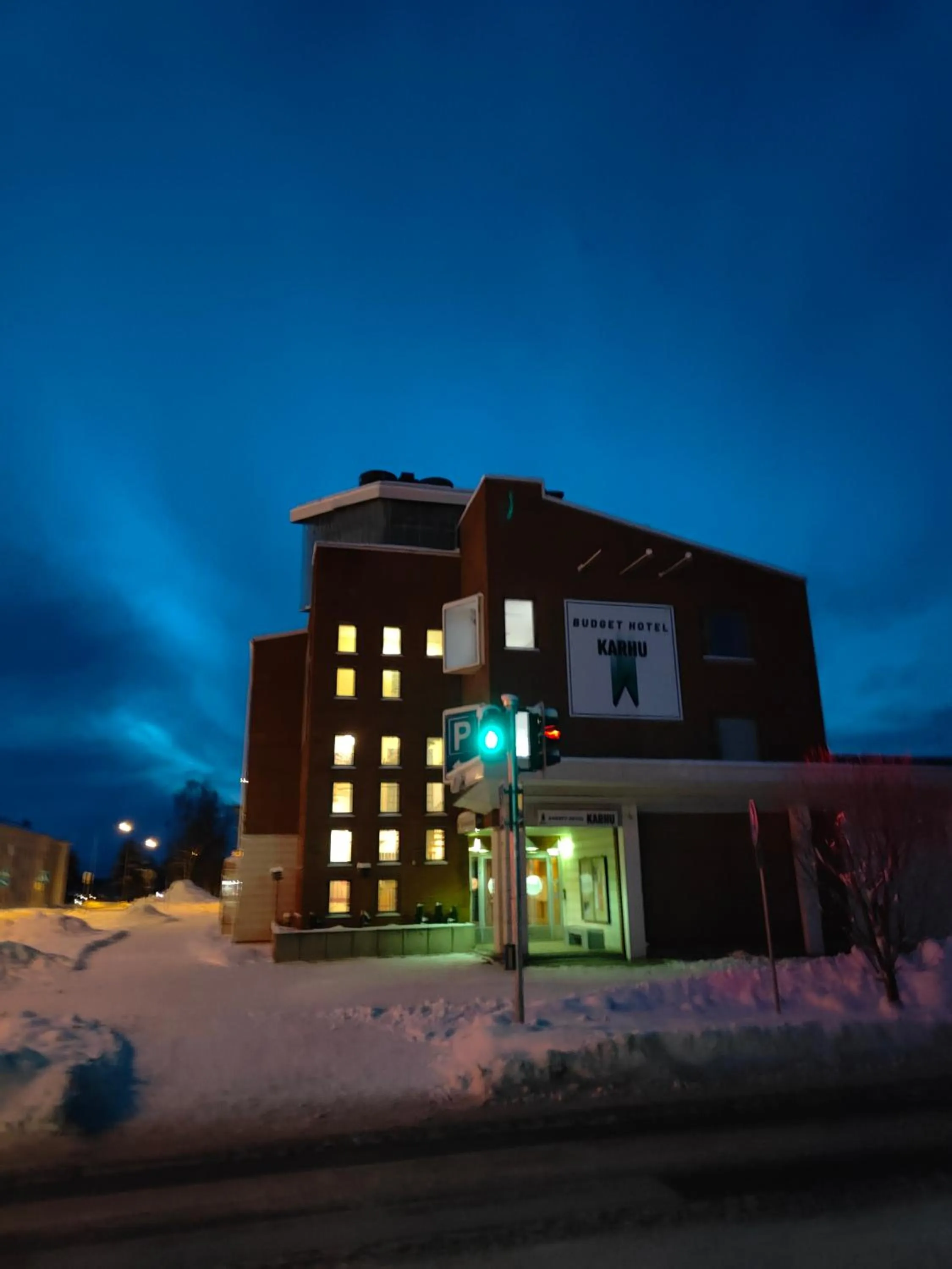 Property building in Hotel Karhu