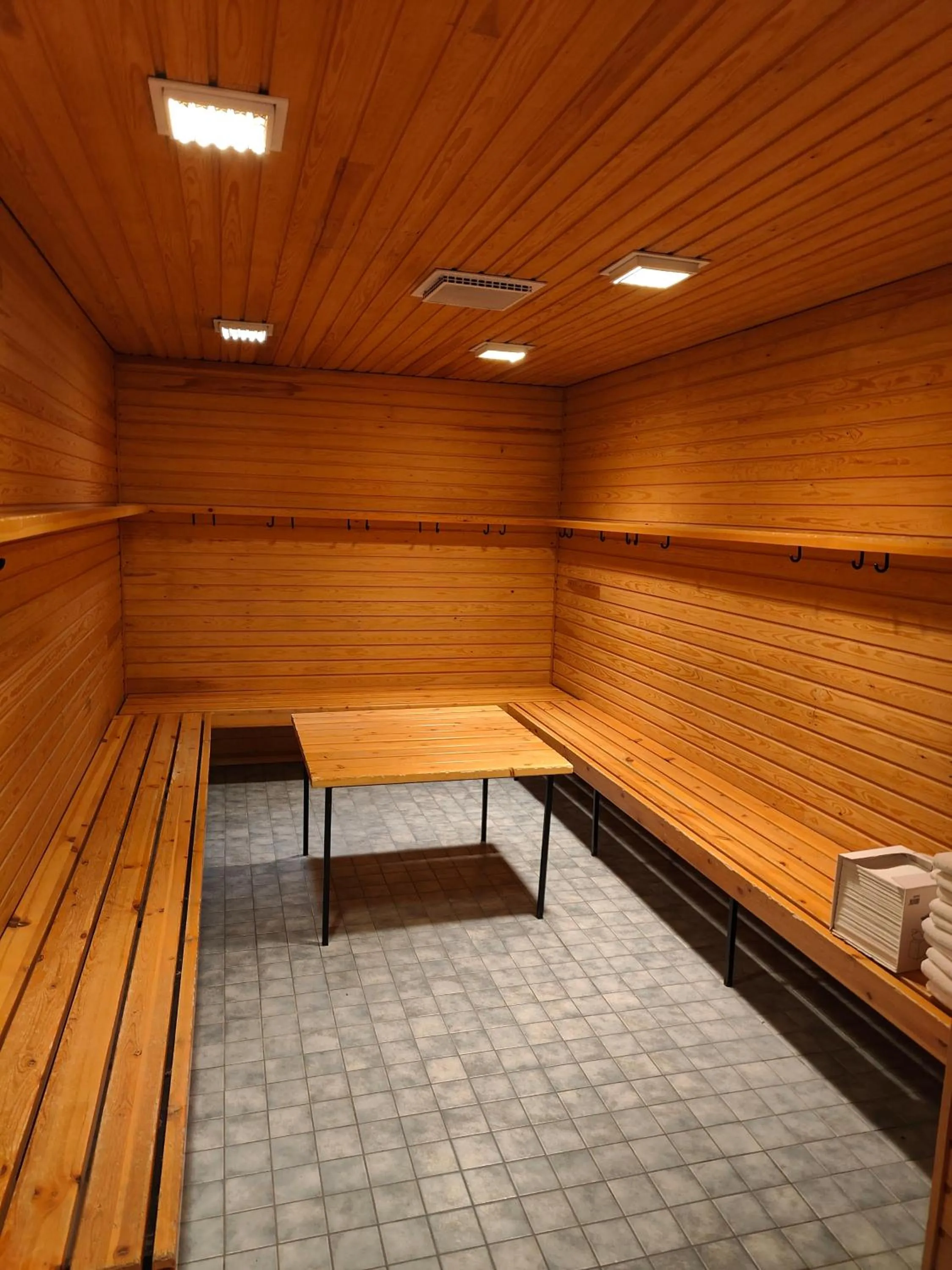 Sauna in Hotel Karhu